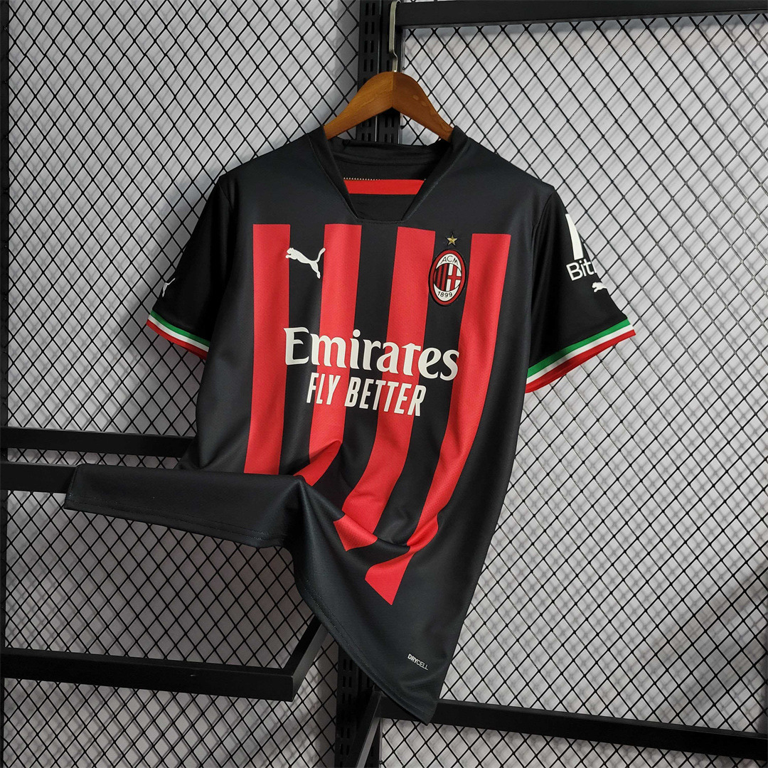 foot-22-23 AC Milan Home Jersey - Fans Version