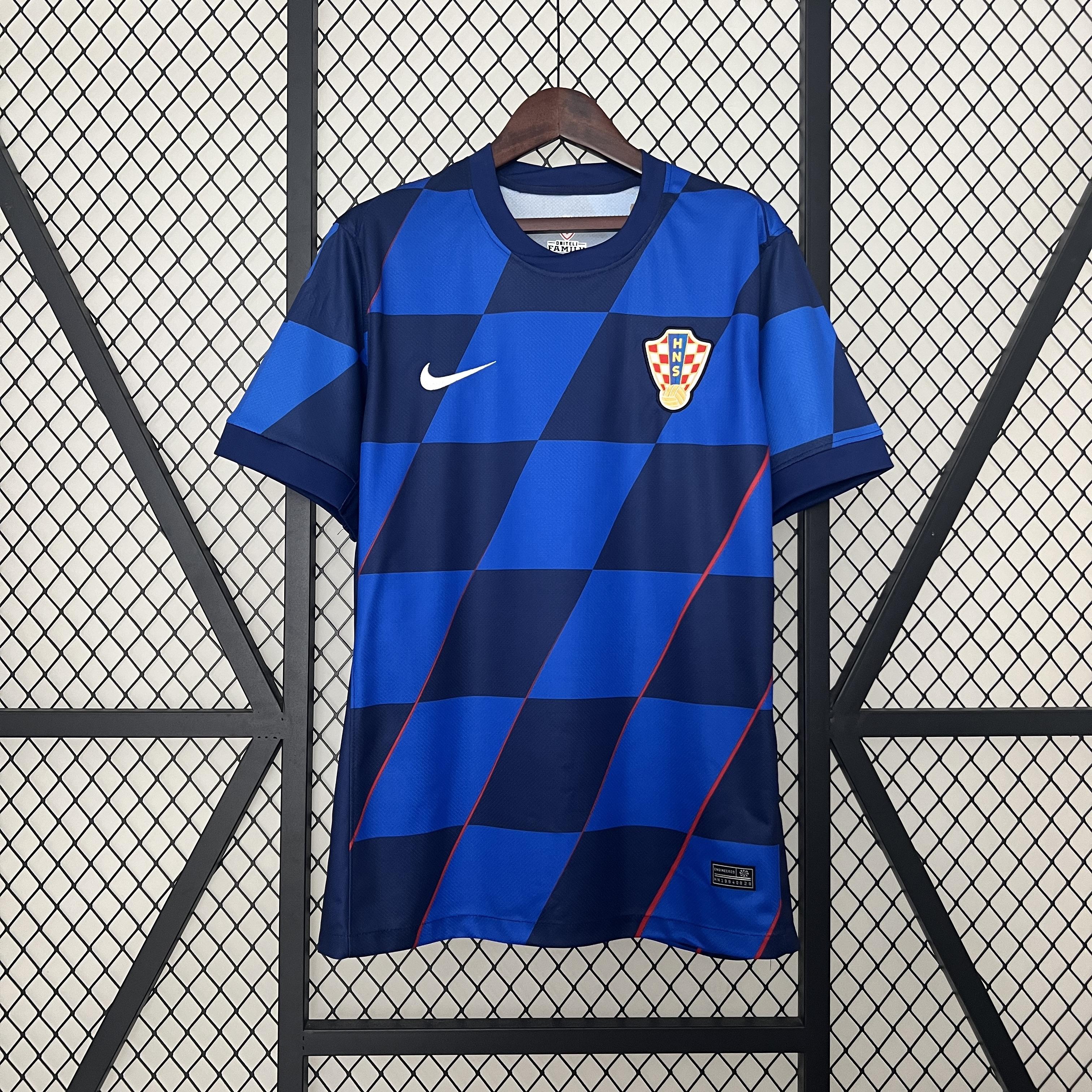 ManixJersey.com | Croatia 2024 Away Stadium Jersey - Fans Version -Customize Name, Number and Patch | Worldwide Shipping