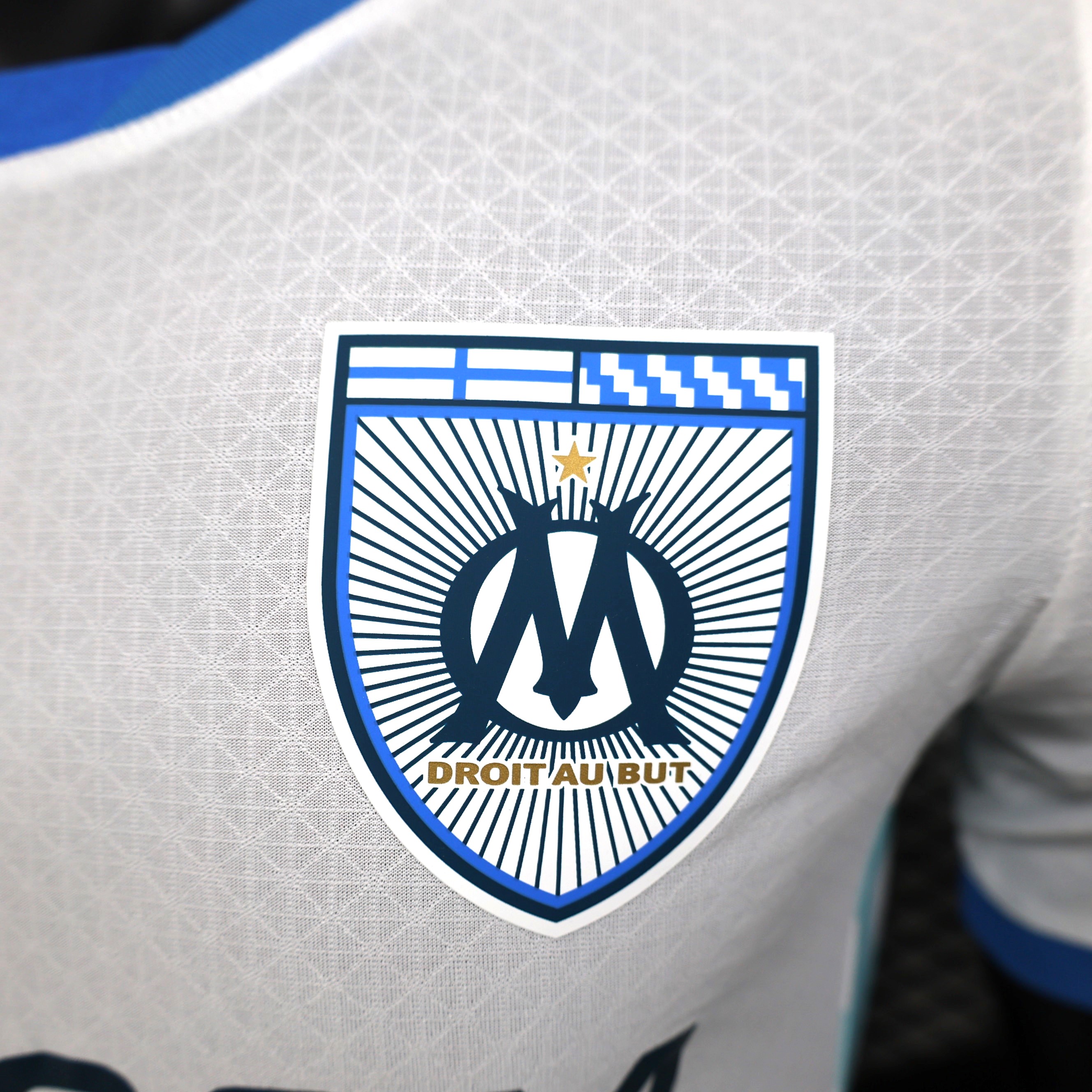 SIUjerseys-Marseille 24-25 Home Stadium Jersey - Player Version