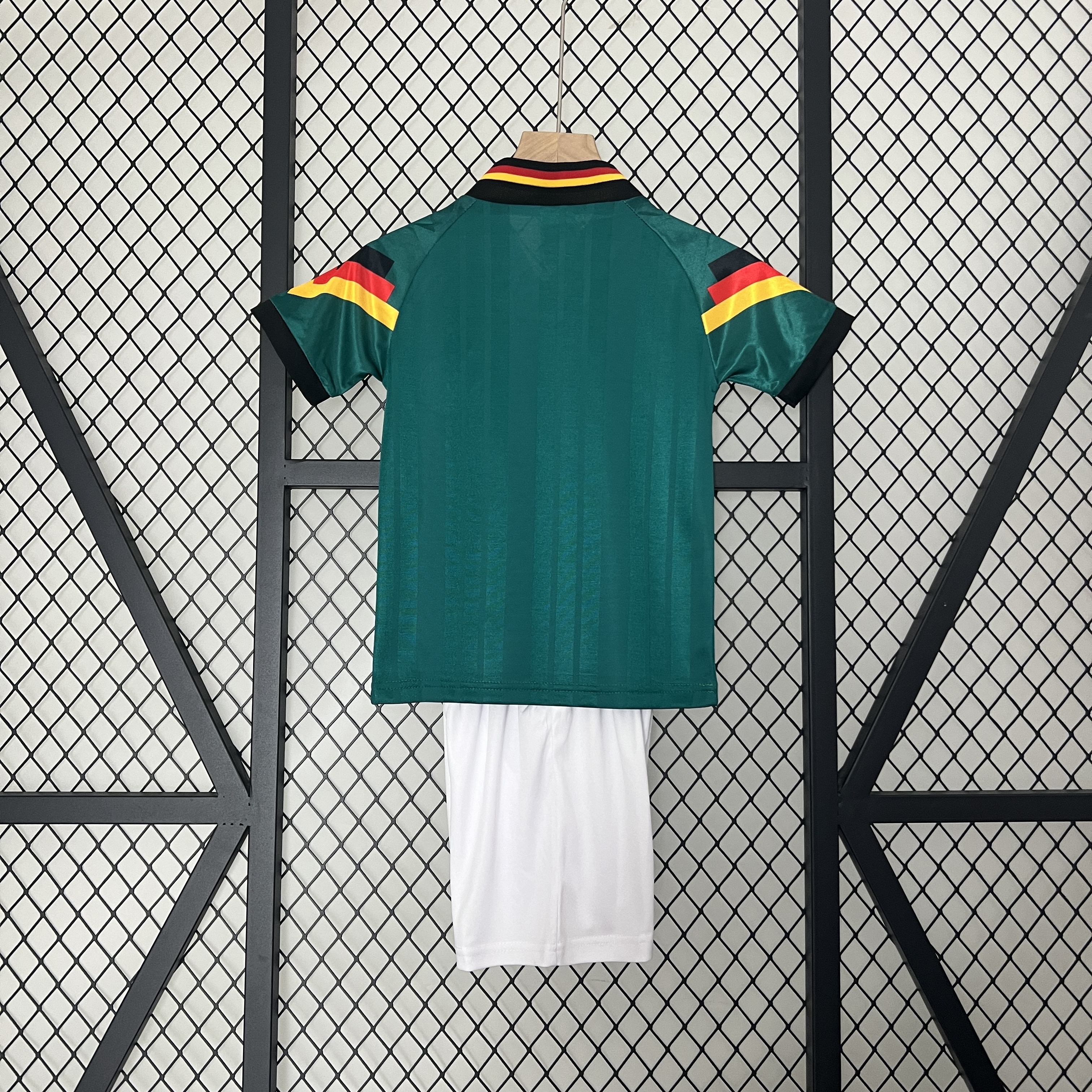 ManixJersey.com | Retro Germany 1992 Away Stadium Kids Kit -Customize Name, Number and Patch | Worldwide Shipping