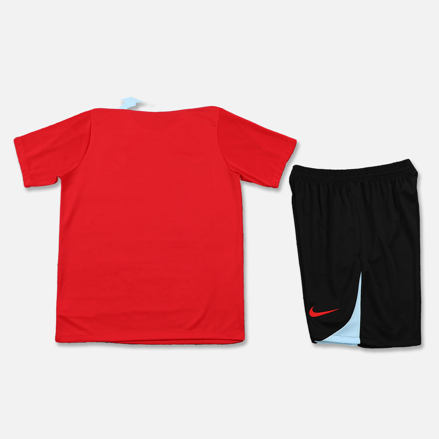 ManixJersey.com | Barcelona 24-25 Short-Sleeve Training Set - Red Top & Black Shorts -Customize Name, Number and Patch | Worldwide Shipping