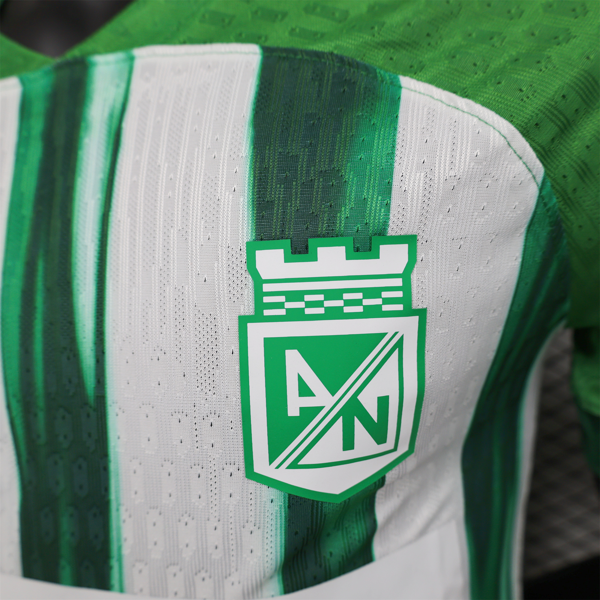 ManixJersey.com | Atlético Nacional 24-25 Home Stadium Jersey - Player Version -Customize Name, Number and Patch | Worldwide Shipping
