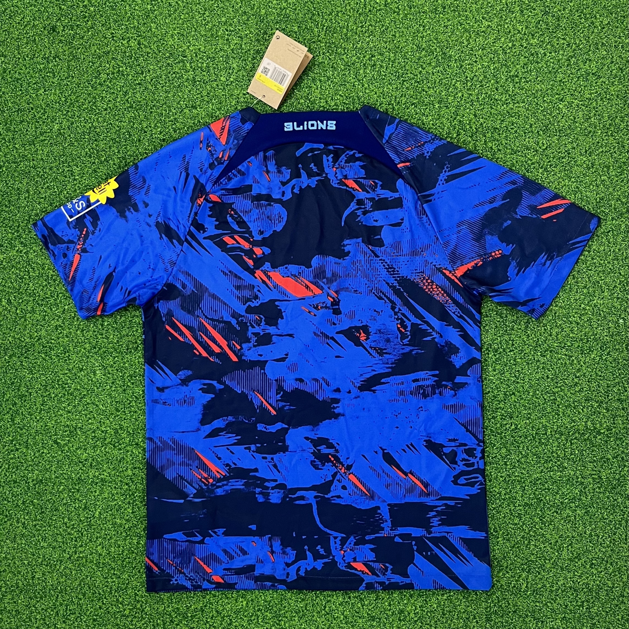 ManixJersey.com | England 2023 Blue 150th Anniversary Jersey - Fans Version -Customize Name, Number and Patch | Worldwide Shipping