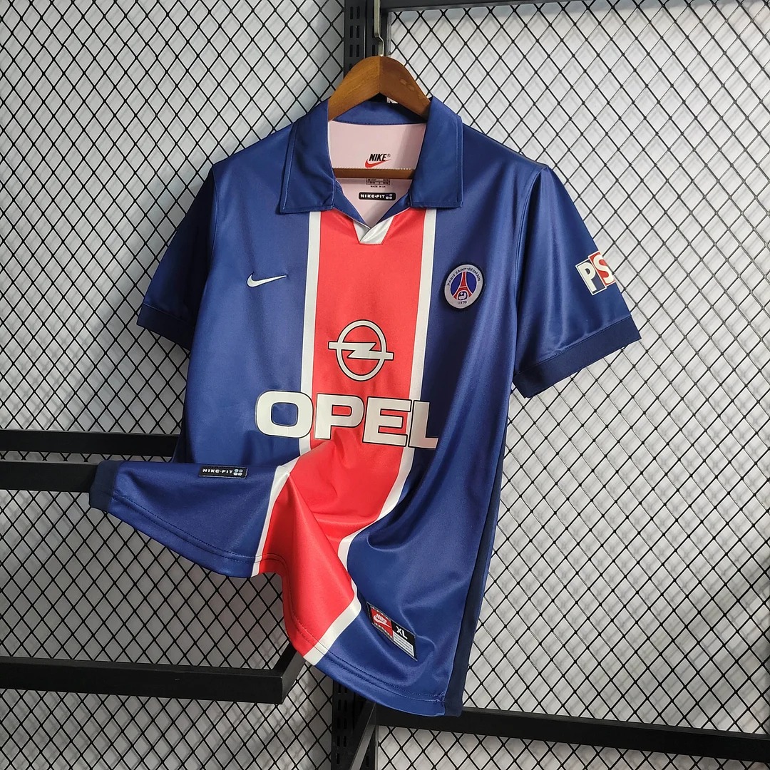 SIUjerseys-Retro Paris Saint-Germain PSG 1998-99 Home Jersey