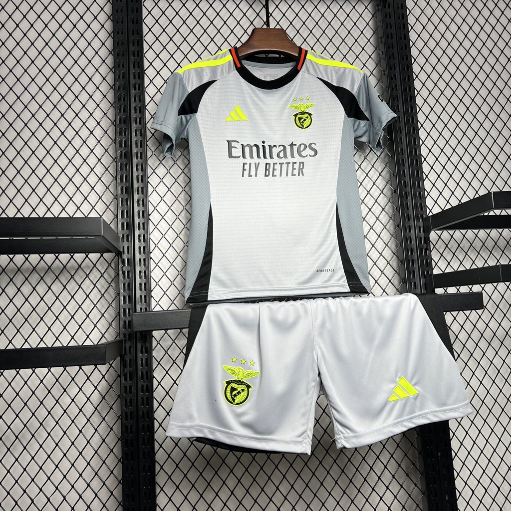 ManixJersey.com | Benfica 24-25 Third Kids Kit -Customize Name, Number and Patch | Worldwide Shipping