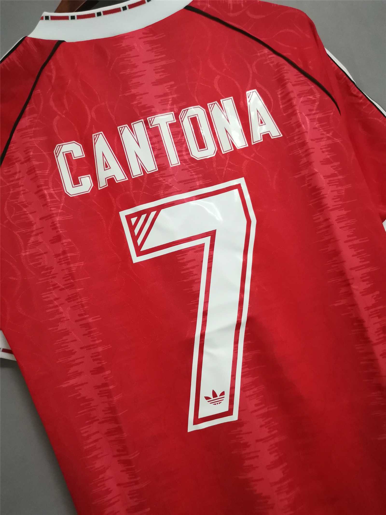 SIUjerseys-Retro Manchester United 91-92 Home Jersey