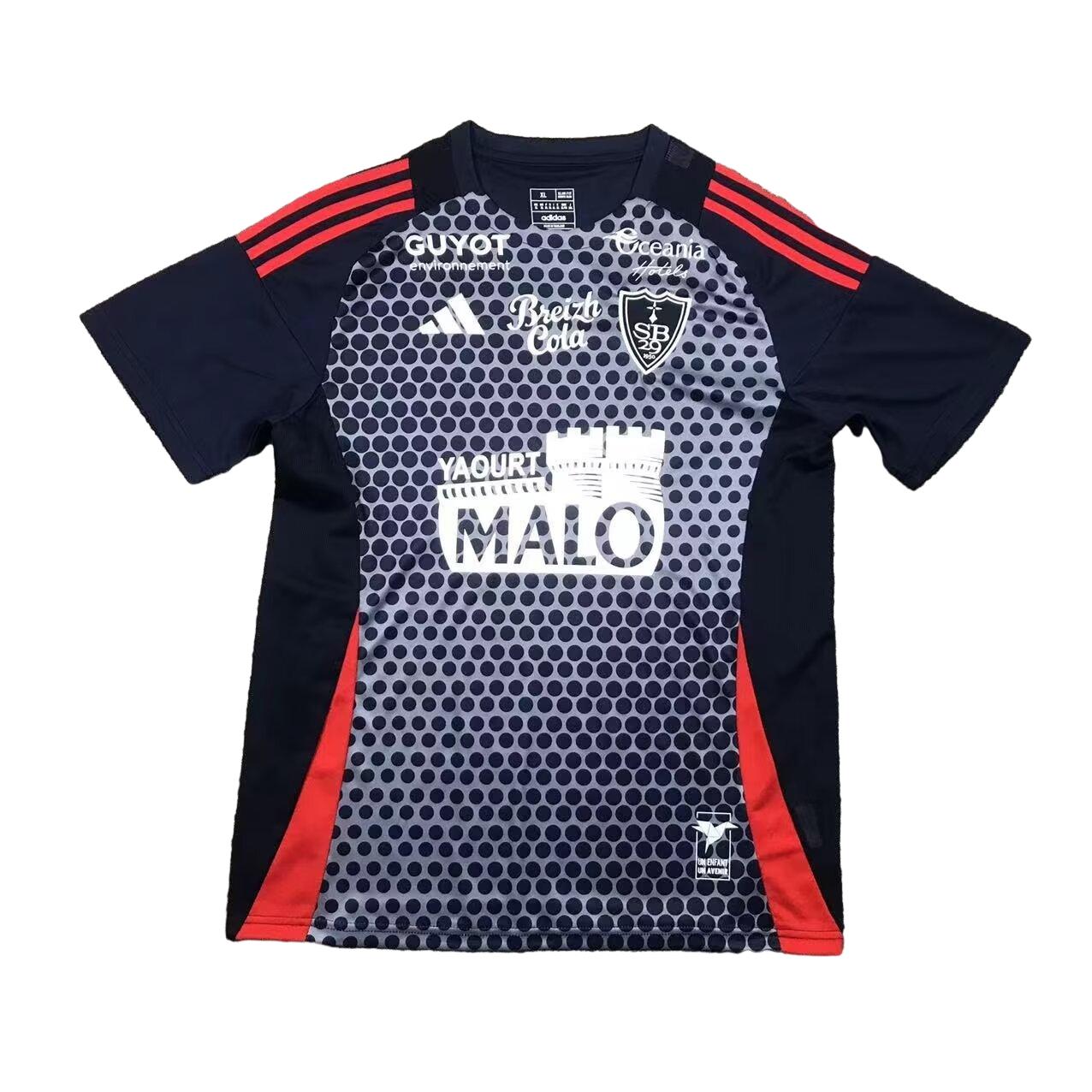 ManixJersey.com | Stade Brestois 24-25 Third Jersey - Fans Version -Customize Name, Number and Patch | Worldwide Shipping