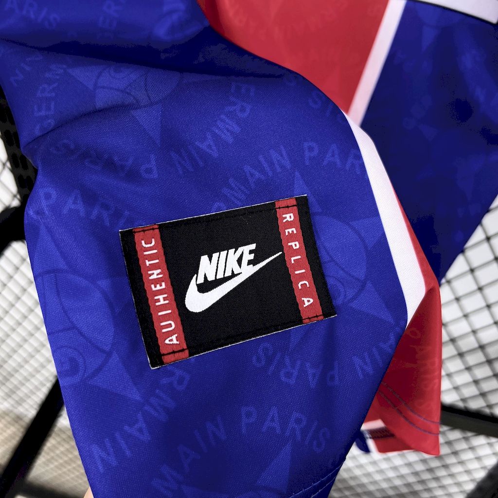 ManixJersey.com | Retro Paris Saint-Germain PSG 1995-96 Home Jersey -Customize Name, Number and Patch | Worldwide Shipping