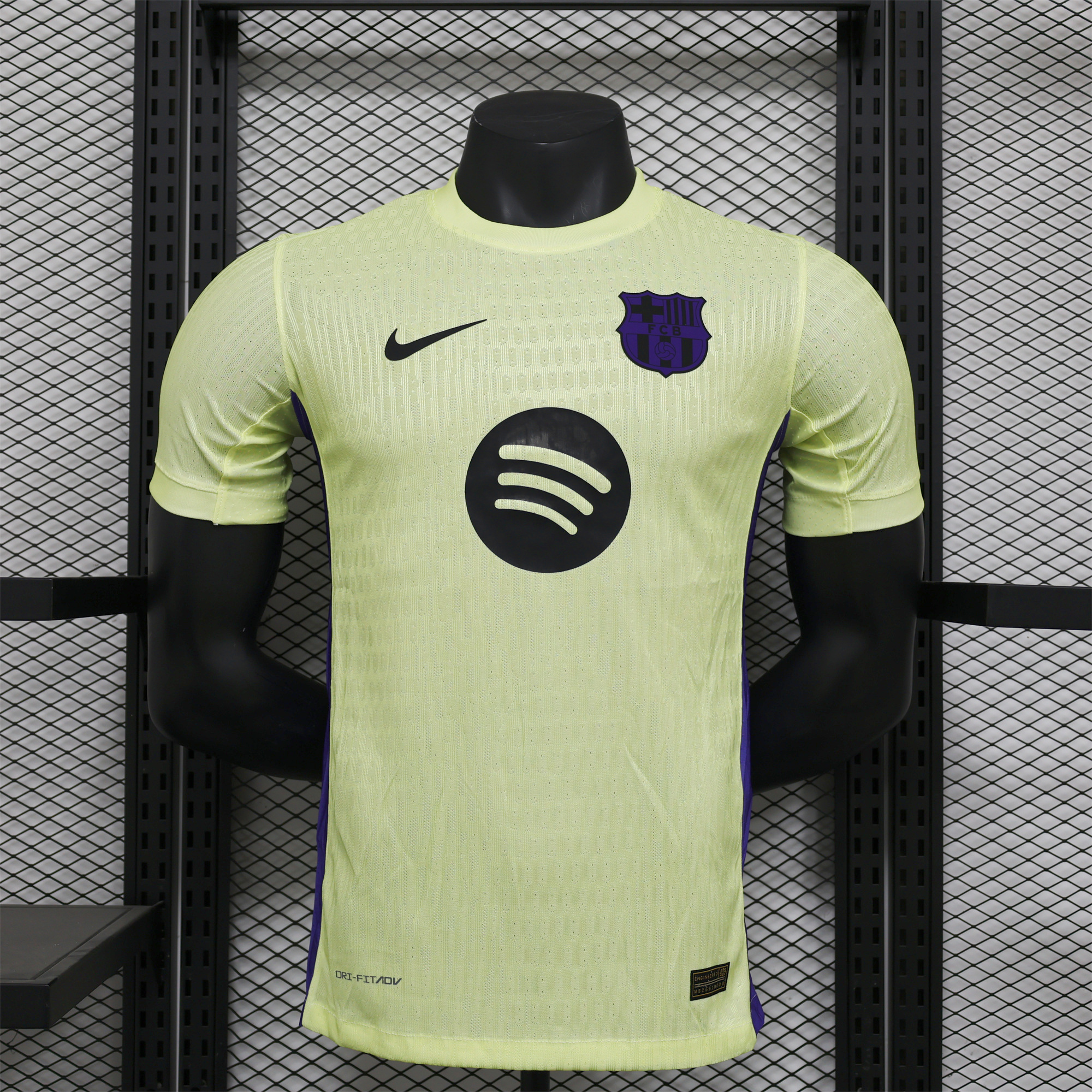 ManixJersey.com | Barcelona 24-25 Yellow Special Edition Jersey - Player Version -Customize Name, Number and Patch | Worldwide Shipping