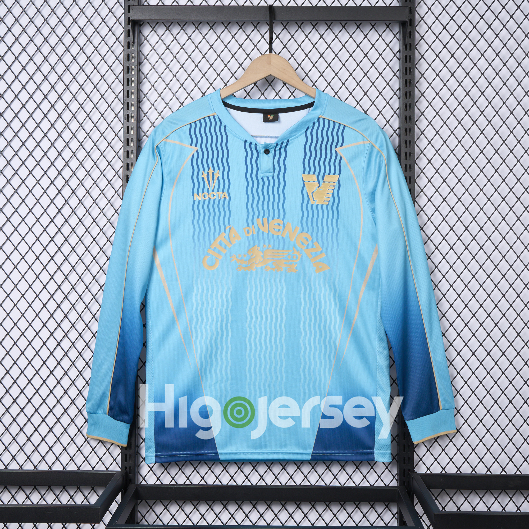 Higojerseys-Venezia FC 24-25 Third Long Sleeve Jersey - Fans Version