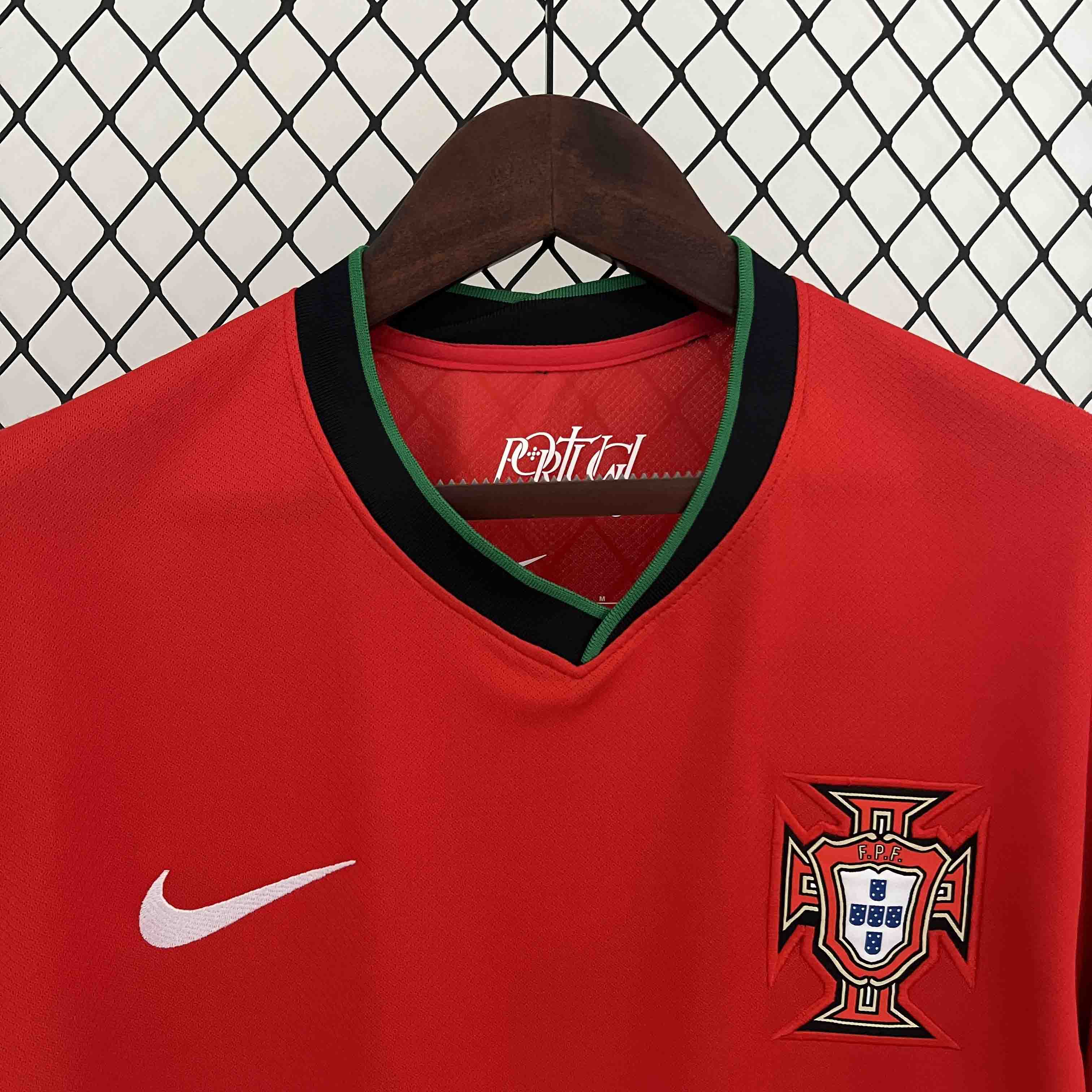 SIUjerseys-Portugal 2024 Home Stadium Jersey - Fans Version