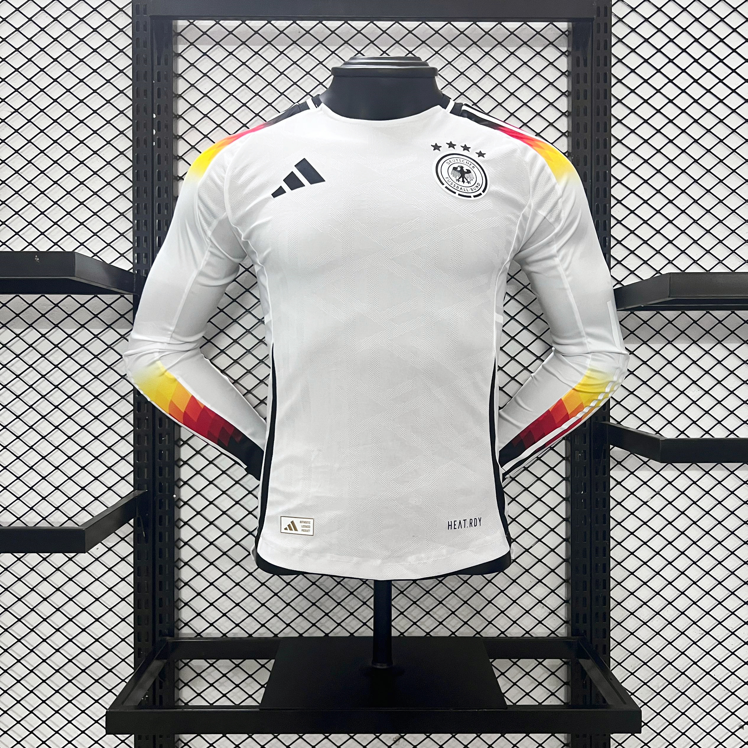 ManixJersey.com | Germany 2024 Home Long Sleeve Jersey - Player Version -Customize Name, Number and Patch | Worldwide Shipping