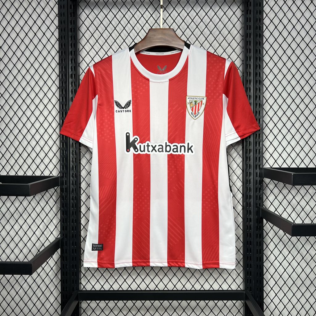 SIUjerseys-Athletic Bilbao 24-25 Home Stadium Jersey - Fans Version