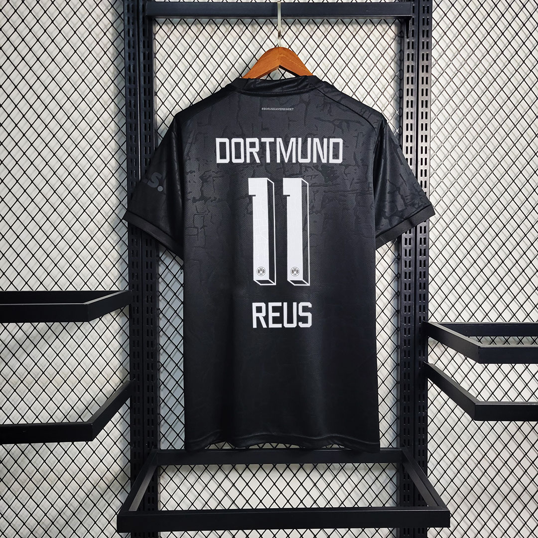 ManixJersey.com | Retro Dortmund 2022-23 Black Special Edition Jersey -Customize Name, Number and Patch | Worldwide Shipping
