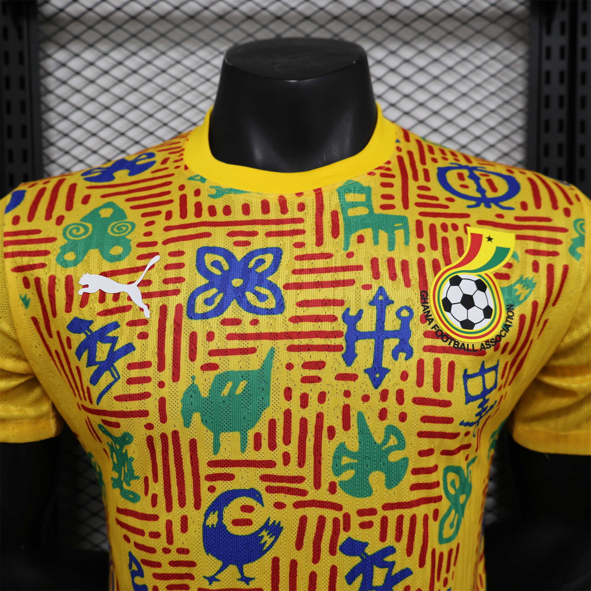 ManixJersey.com | Ghana 2024-25 Pre-Match Jersey - Player Version -Customize Name, Number and Patch | Worldwide Shipping