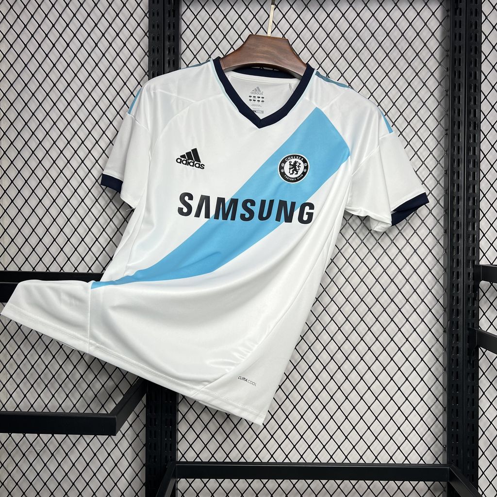 unitedfutballjersey-Retro C.H.E.L.S.E.A 2012-13 Away White Jersey