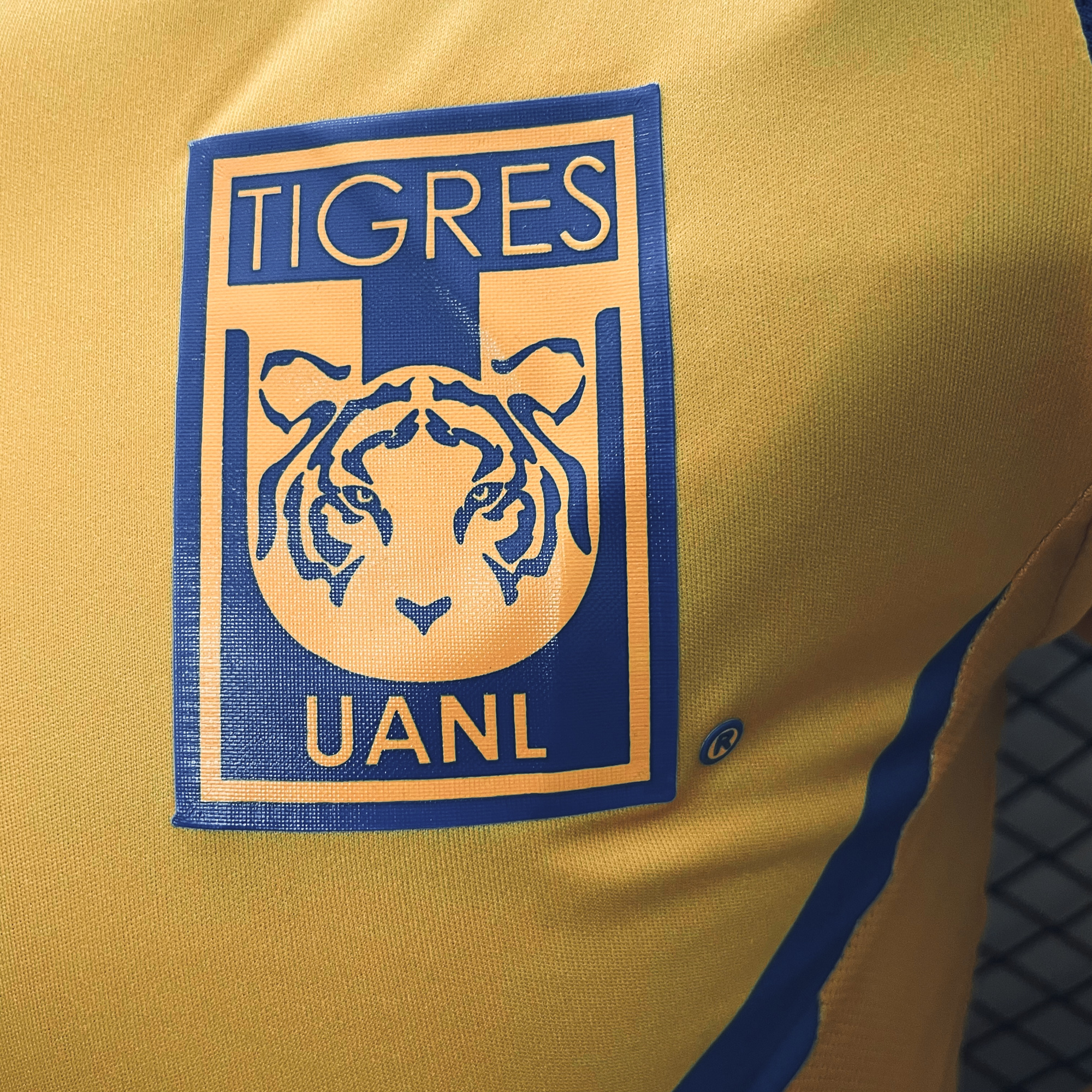 JerseysGala.com | Tigres UANL 24-25 Home Long Sleeves Jersey - Player Version -Customize Name, Number and Patch | Worldwide Shipping