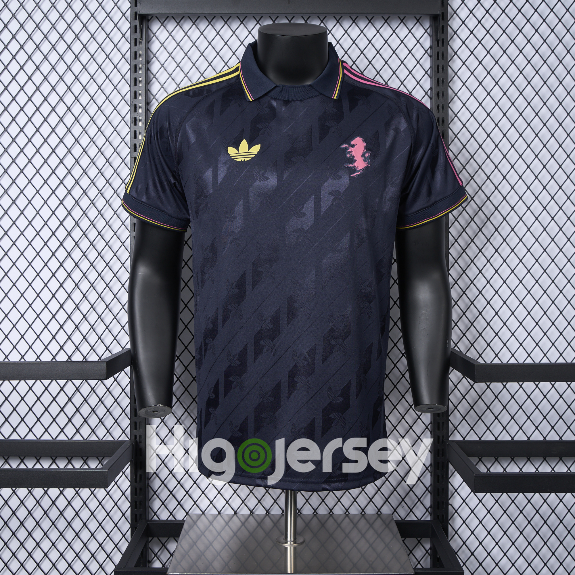 Higojerseys-Juventus 24-25 Originals LFSTLR Deep Blue Jersey - Player Version