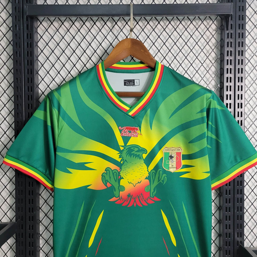 ManixJersey.com | Mali 2024 Africa Cup Away Stadium Jersey - Fans Version -Customize Name, Number and Patch | Worldwide Shipping