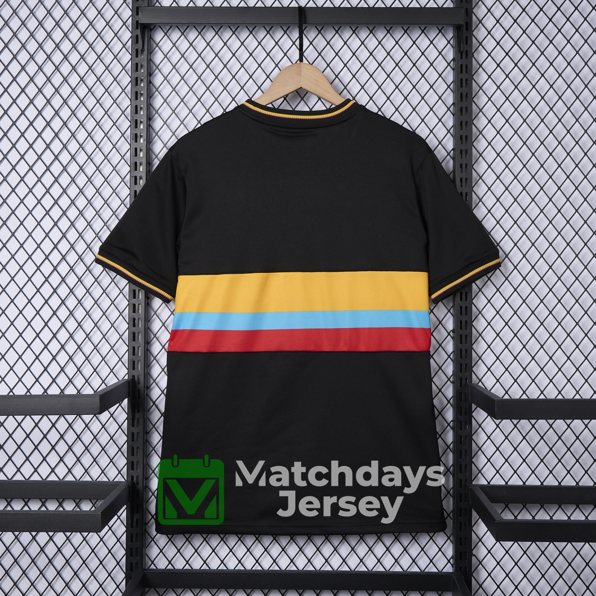 GlobeJersey-Colombia 2024 100th Anniversary Black Jersey - Fans Version