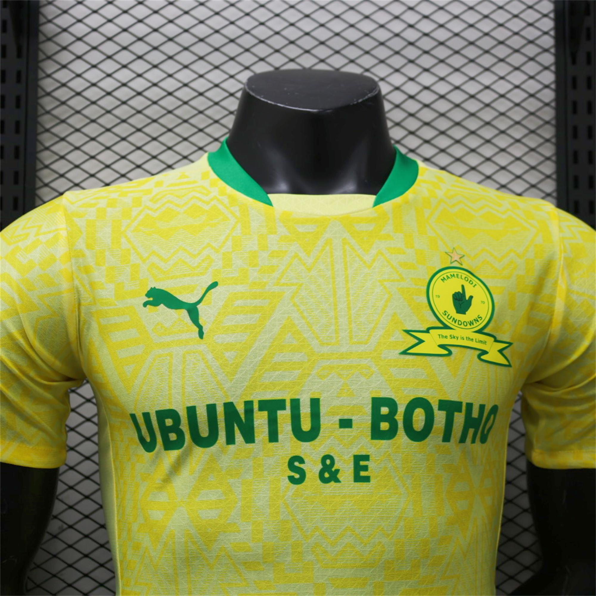 ManixJersey.com | Mamelodi Sundowns 24-25 Home Stadium Jersey - Player Version -Customize Name, Number and Patch | Worldwide Shipping