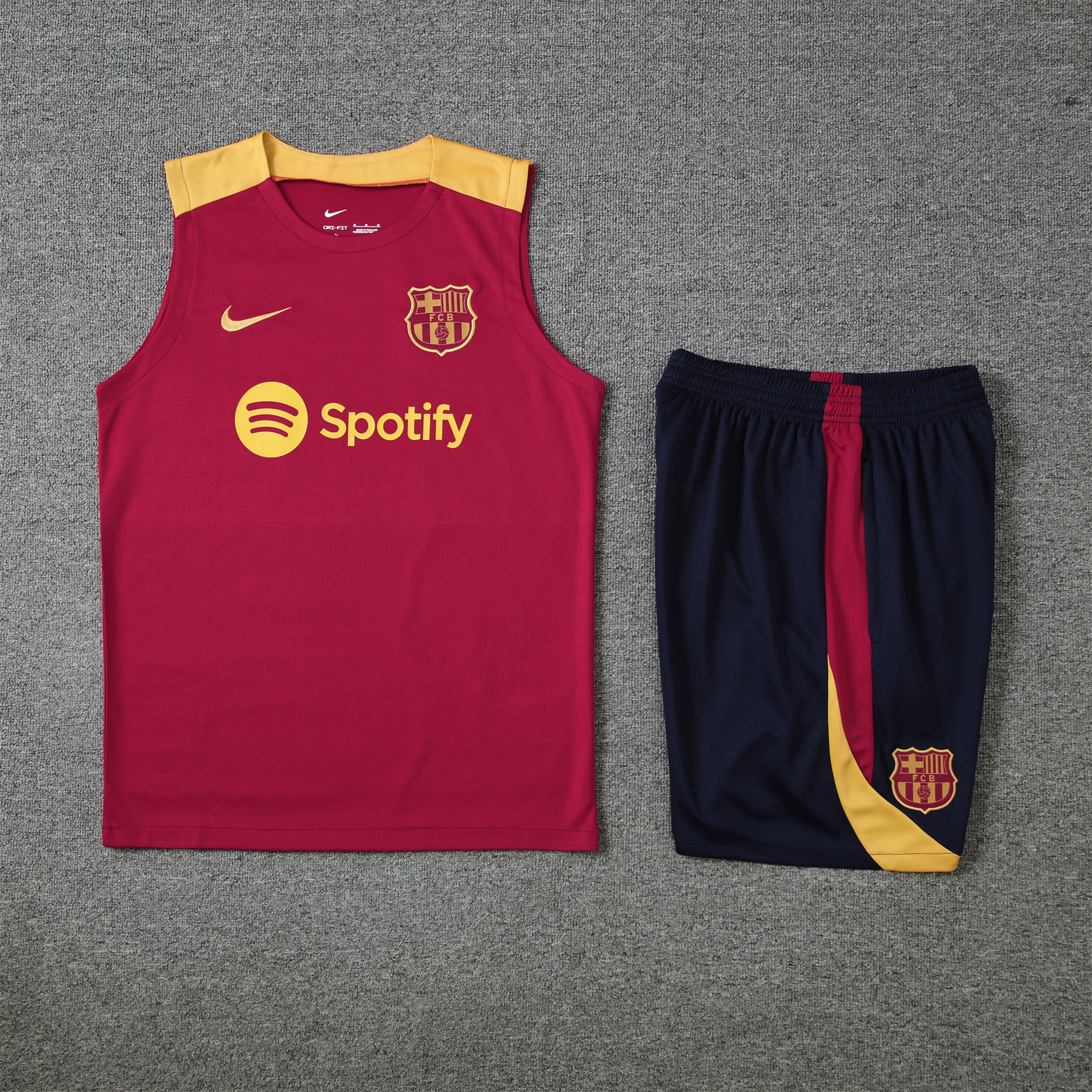 SIUjerseys-Barcelona 24-25 Training Vest Suit - Red