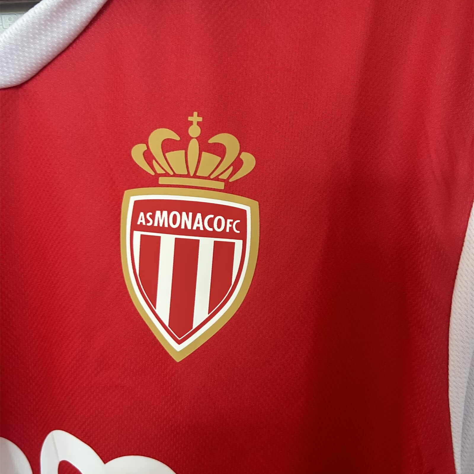 unitedfutballjersey-AS Monaco 24-25 Home Jersey - Fans Version