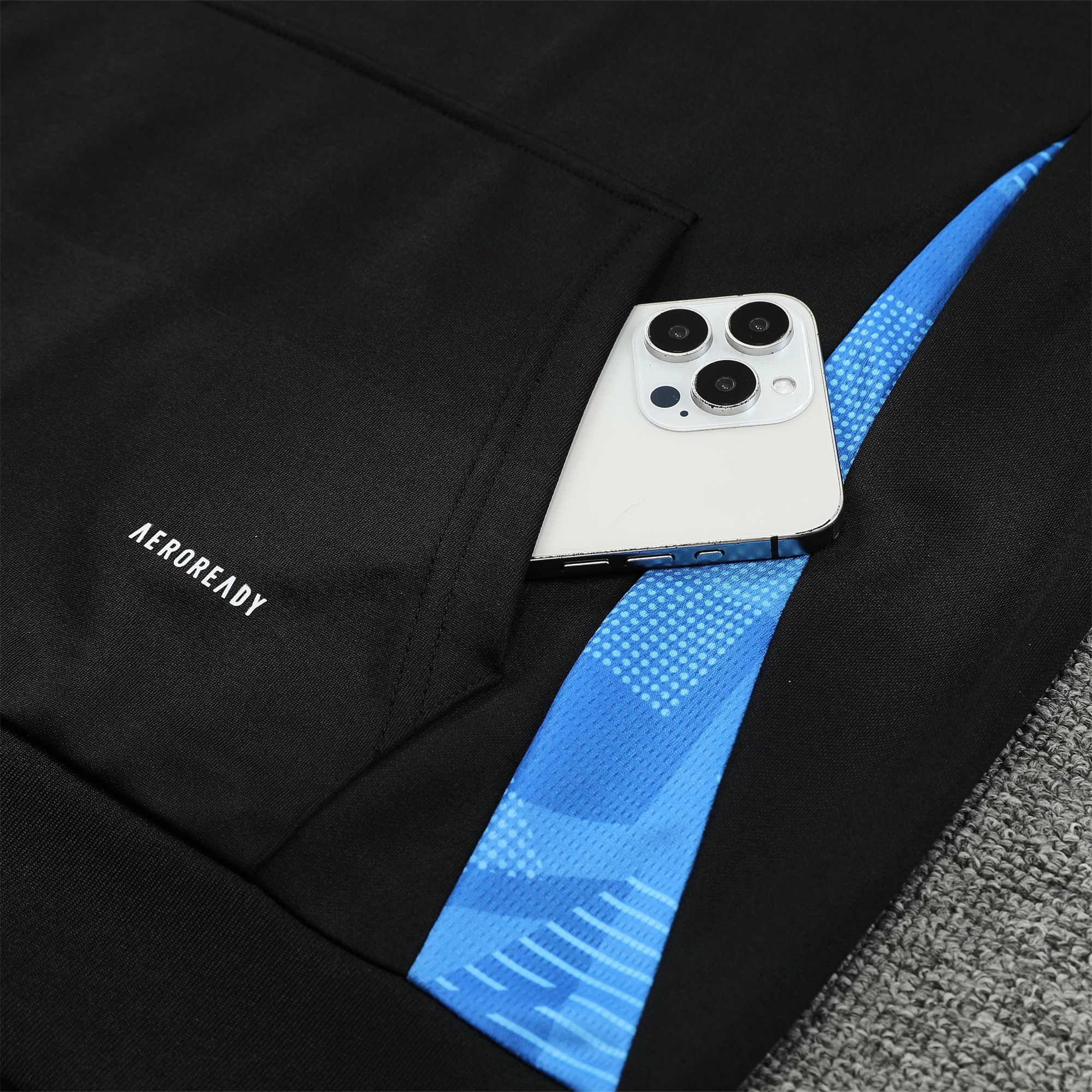 JerseysGala.com | Argentina 24-25 Long Sleeve Training Set - Black Blue -Customize Name, Number and Patch | Worldwide Shipping