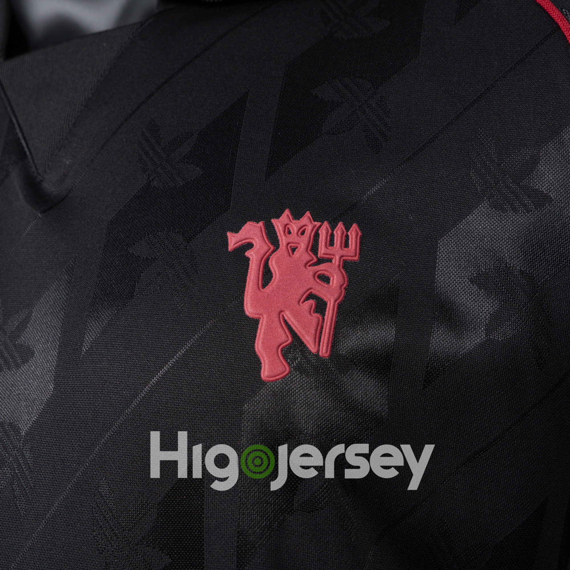 Higojerseys-Manchester United 24-25 Originals LFSTLR Black Jersey - Player Version