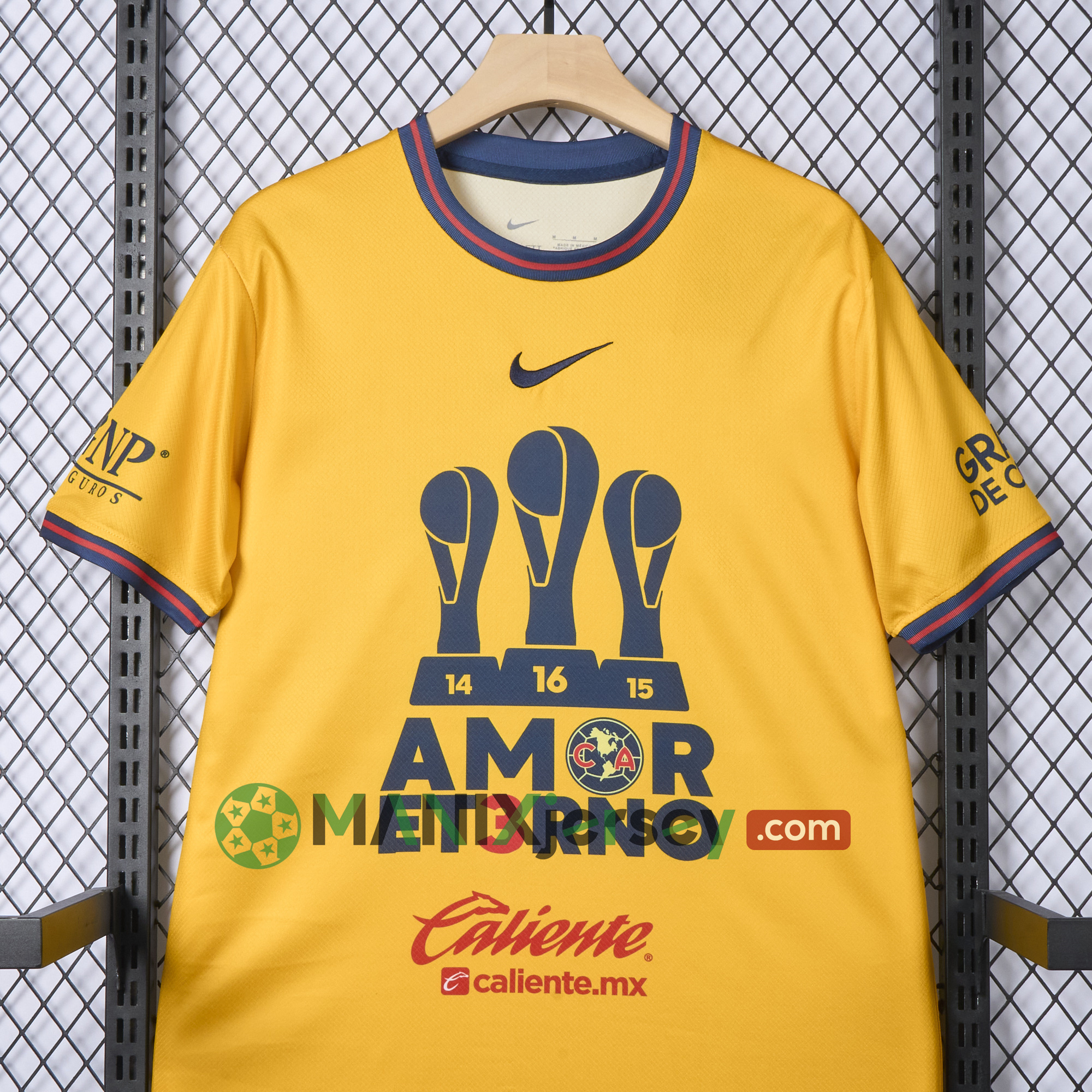 ManixJersey.com | Club América 2024 Triple Championship Commemorative Edition Jersey -Customize Name, Number and Patch | Worldwide Shipping