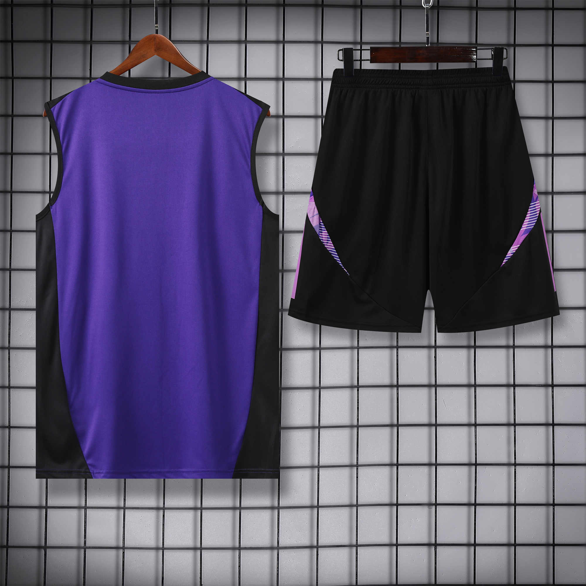 JerseysGala.com | Germany 24-25 Training Vest Suit - Purple -Customize Name, Number and Patch | Worldwide Shipping
