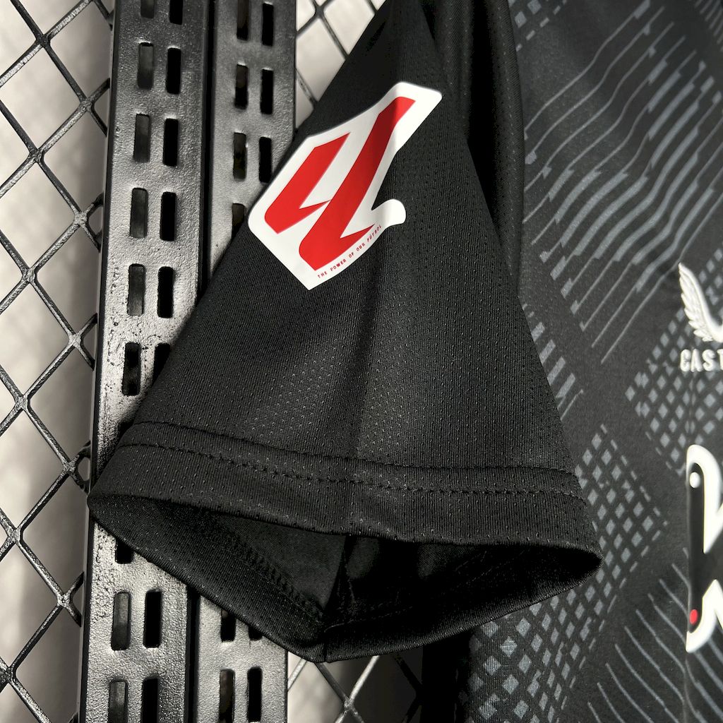 ManixJersey.com | Athletic Bilbao 24-25 Black Goalkeeper Jersey - Fans Version -Customize Name, Number and Patch | Worldwide Shipping