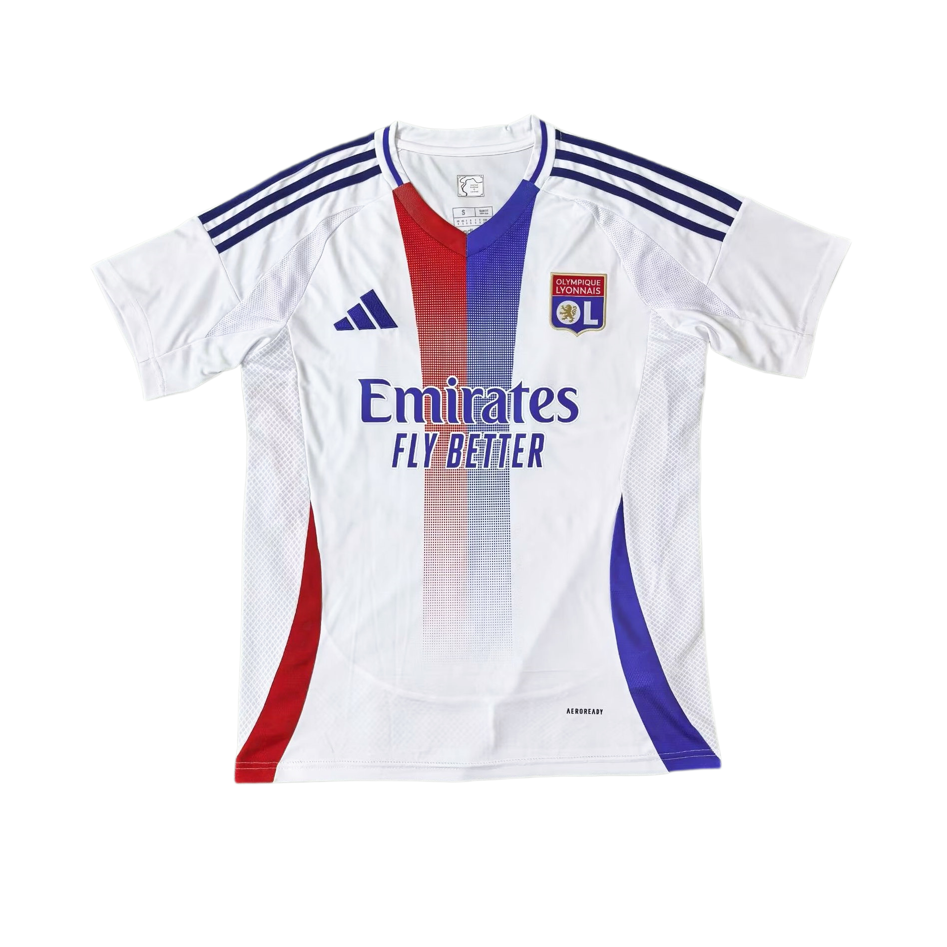 SIUjerseys-Olympique Lyonnais Lyon 24-25 Home Stadium Jersey - Fans Version