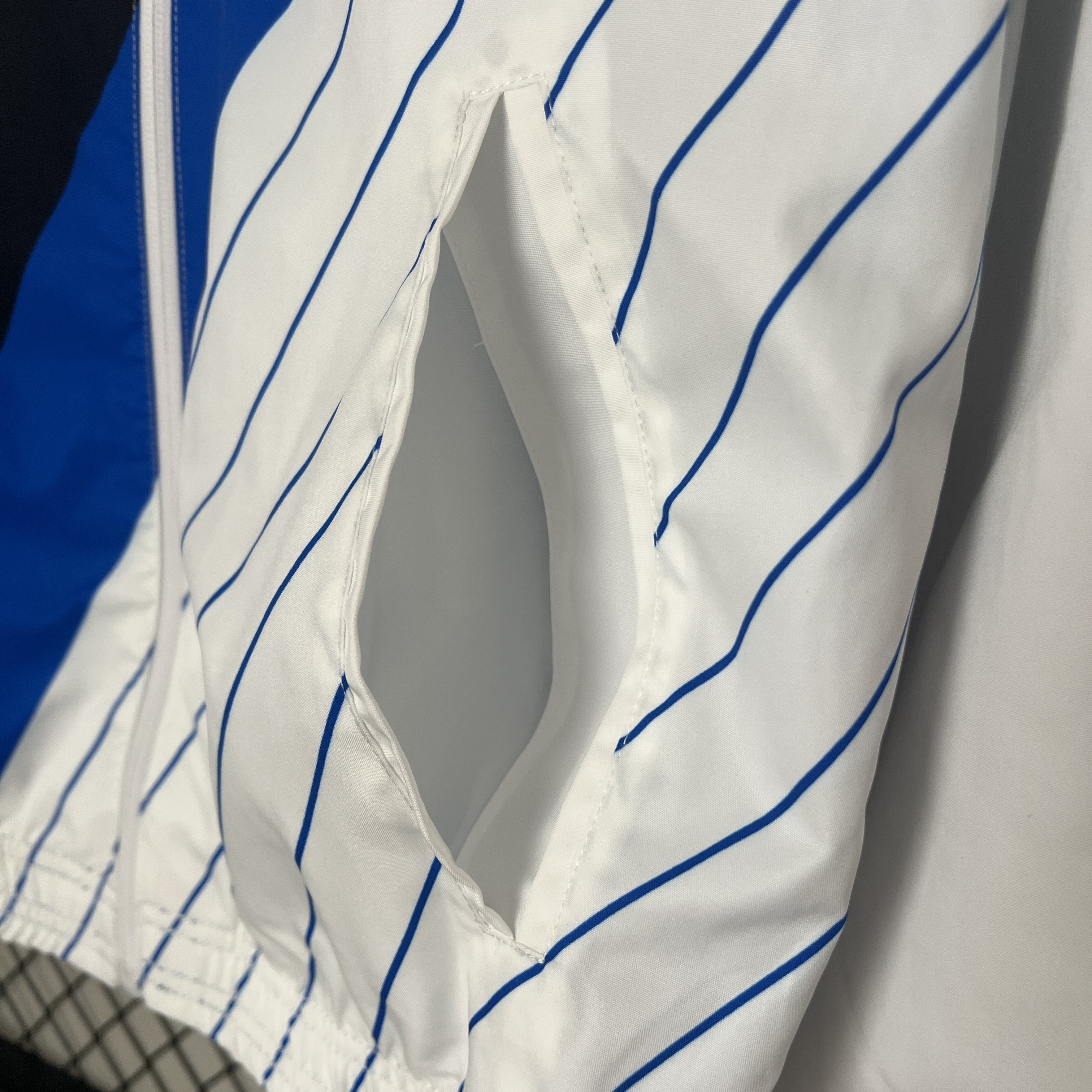 ManixJersey.com | Porto 24-25 Double Sided Reversible Windbreaker - Blue & White -Customize Name, Number and Patch | Worldwide Shipping