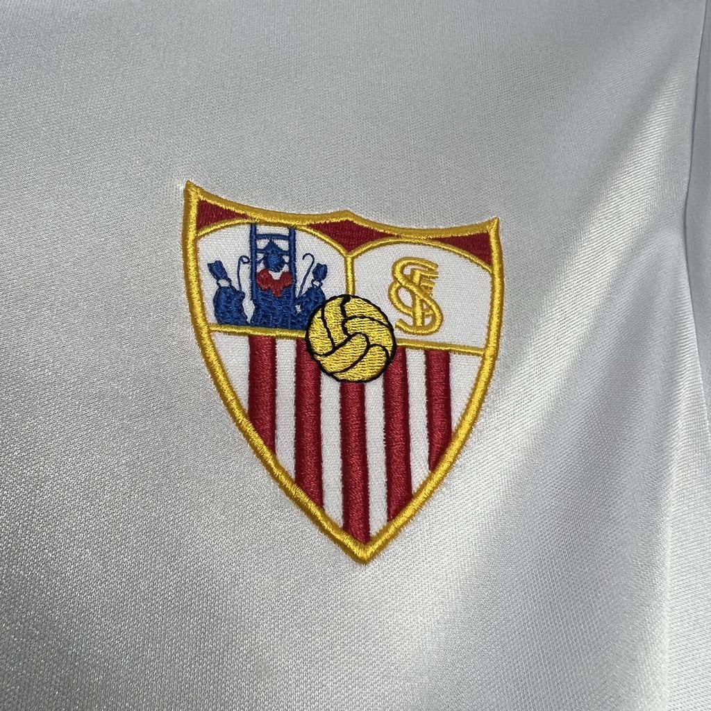 ManixJersey.com | Retro Sevilla FC 1987-90 Home Jersey -Customize Name, Number and Patch | Worldwide Shipping