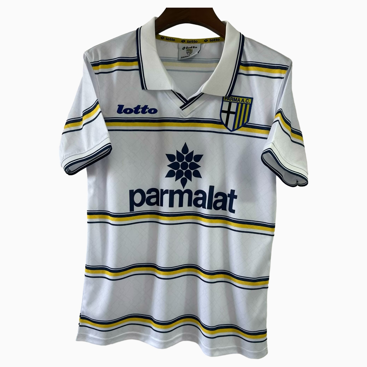 JerseysGala.com | Retro Parma 1998-99 Away Jersey -Customize Name, Number and Patch | Worldwide Shipping