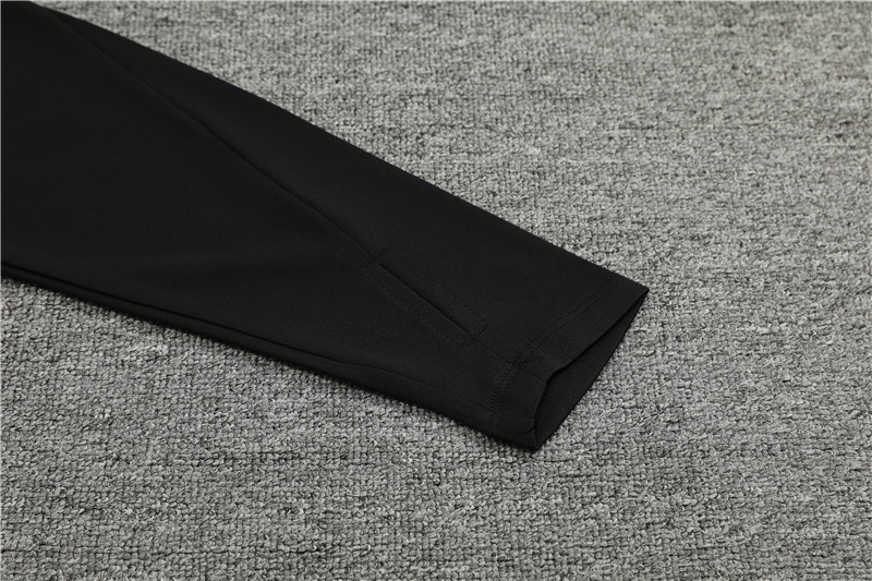 ManixJersey.com | Germany 2024 Long Sleeve Training Set - Black -Customize Name, Number and Patch | Worldwide Shipping