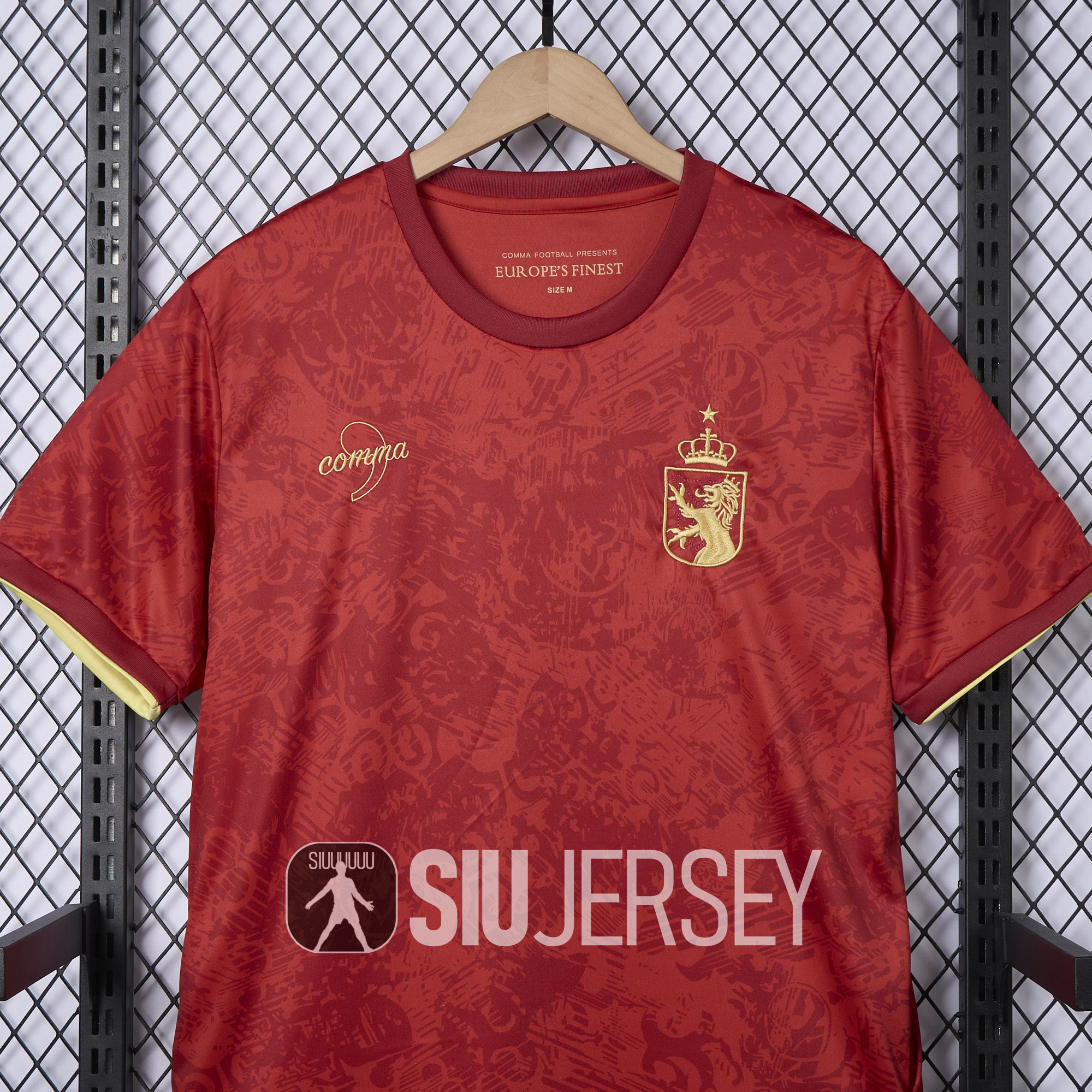 UltraTrikot-Spain 2024-25 COMMA Red Special Edition Jersey - Fans Version