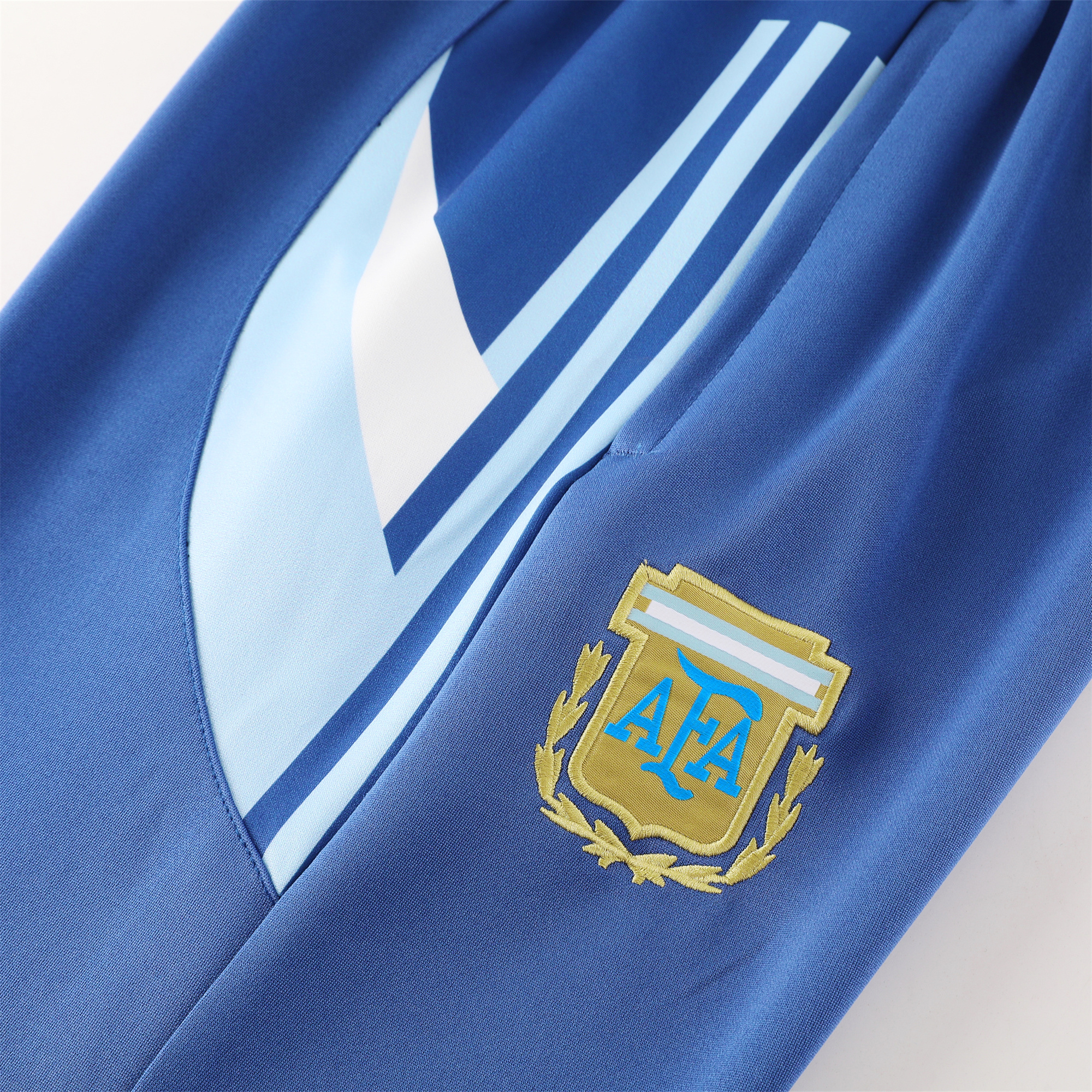 ManixJersey.com | Argentina 24-25 Jacket Training Tracksuit - Blue -Customize Name, Number and Patch | Worldwide Shipping
