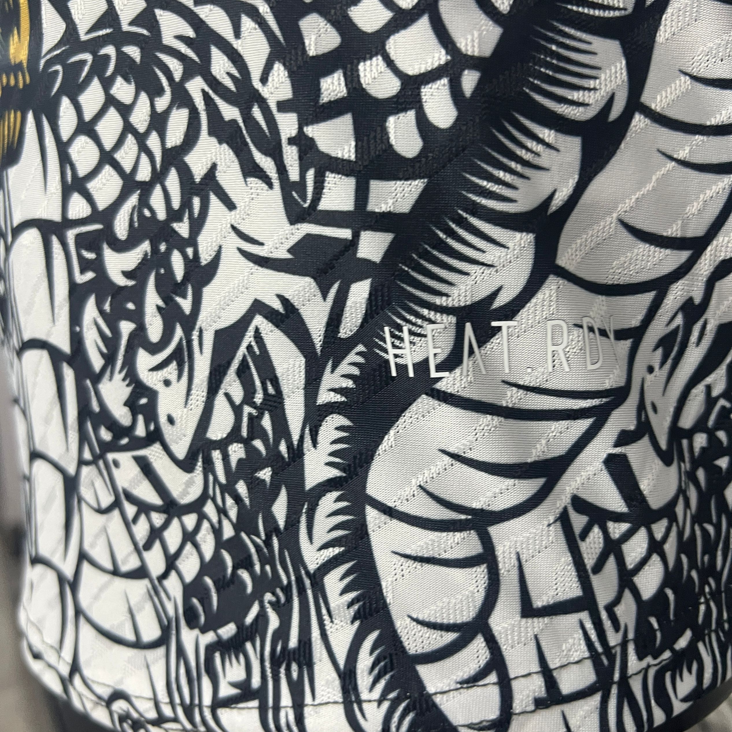 SIUjerseys-Real Madrid 24-25 Yellow Dragon Special Edition White Jersey - Player Version