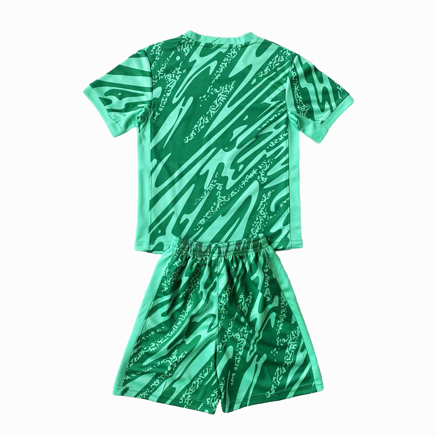 ManixJersey.com | Netherlands 2024 Goalkeeper Kids Kit - Green -Customize Name, Number and Patch | Worldwide Shipping