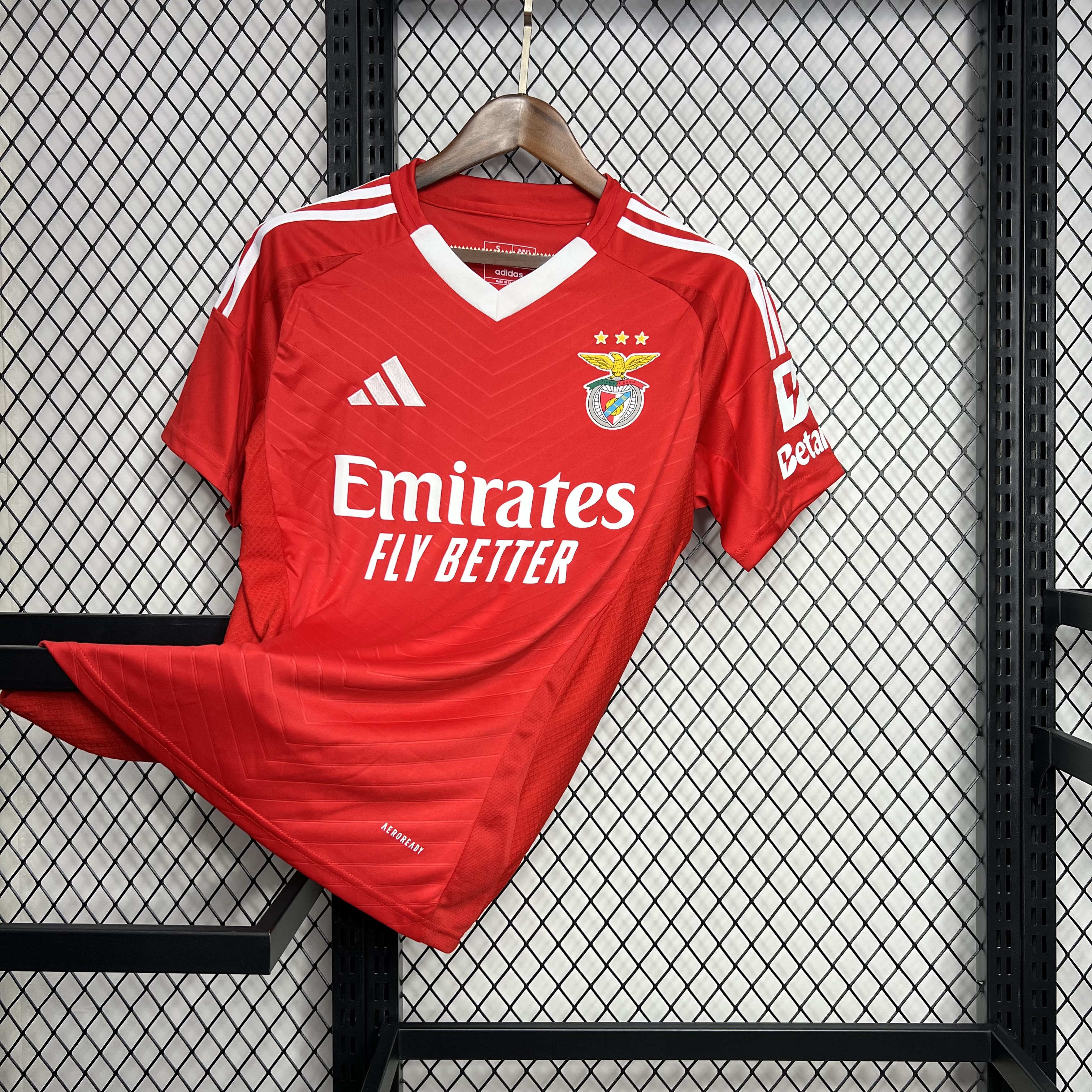 SIUjerseys-Benfica 24-25 Home Stadium Jersey - Fans Version