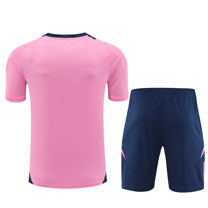 ManixJersey.com | Arsenal 24-25 Short-Sleeve Training Kids Kit - Pink -Customize Name, Number and Patch | Worldwide Shipping