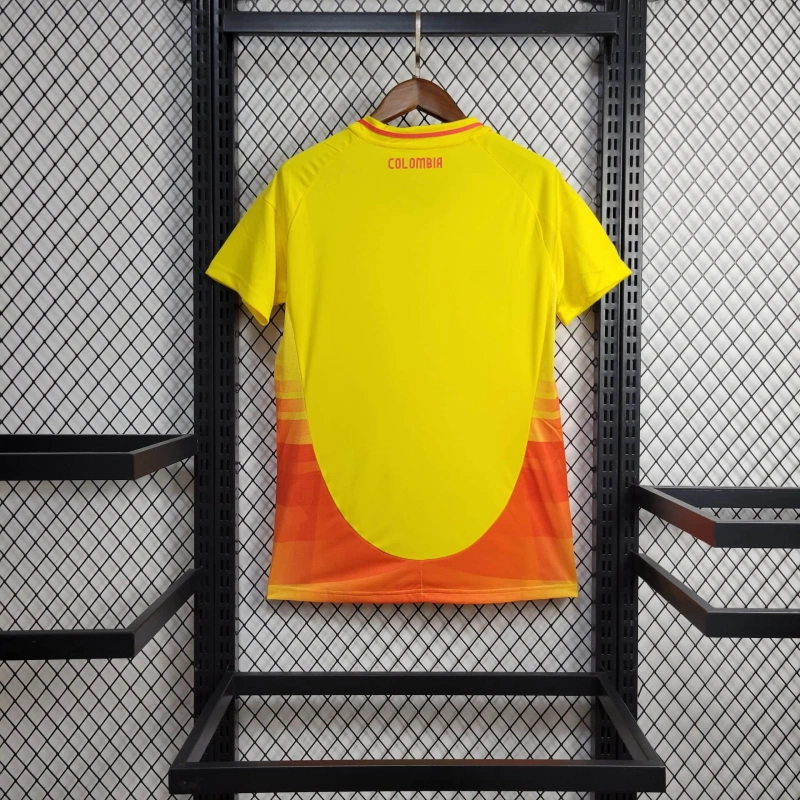 unitedfutballjersey-Women's Colombia 2024 Home Stadium Jersey