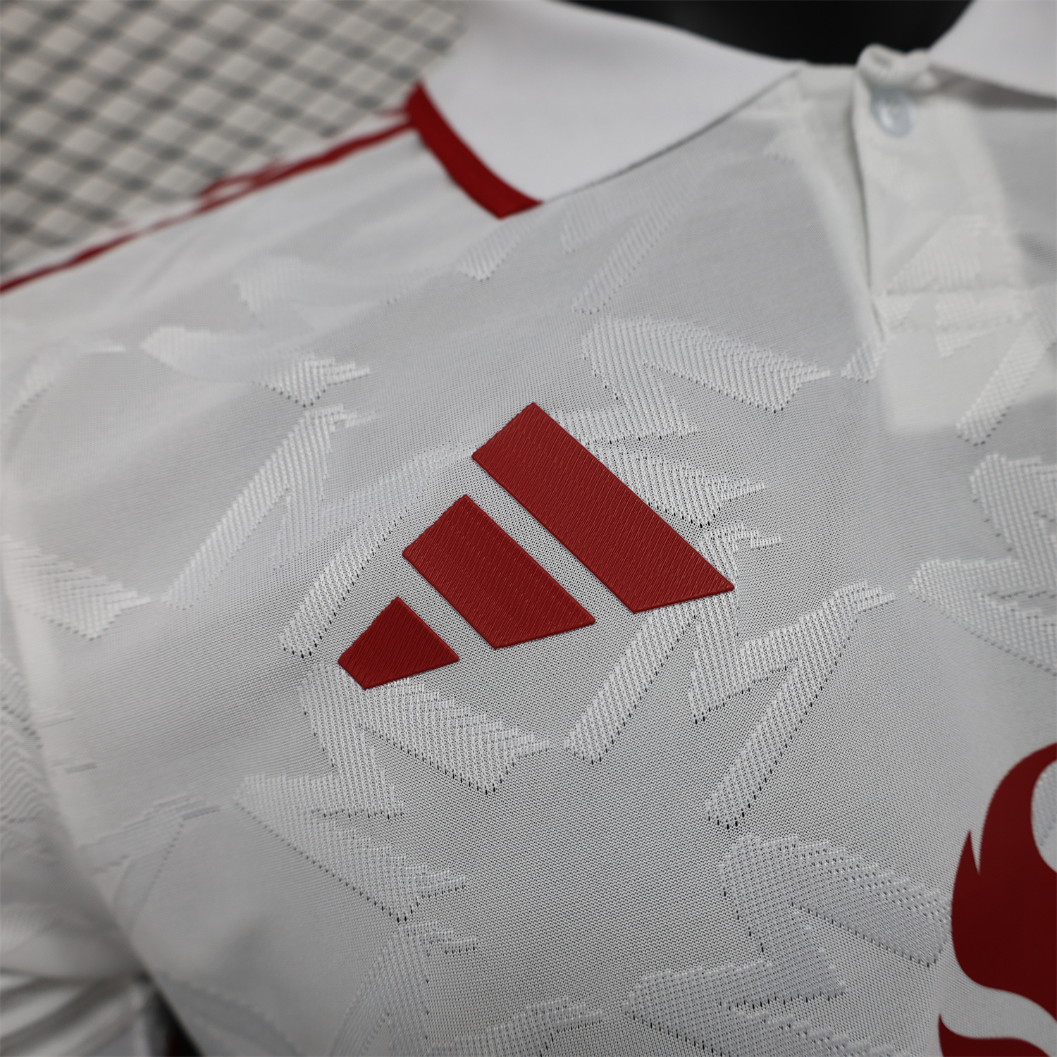 SIUjerseys-Manchester United 24-25 White POLO Jersey - Player Version