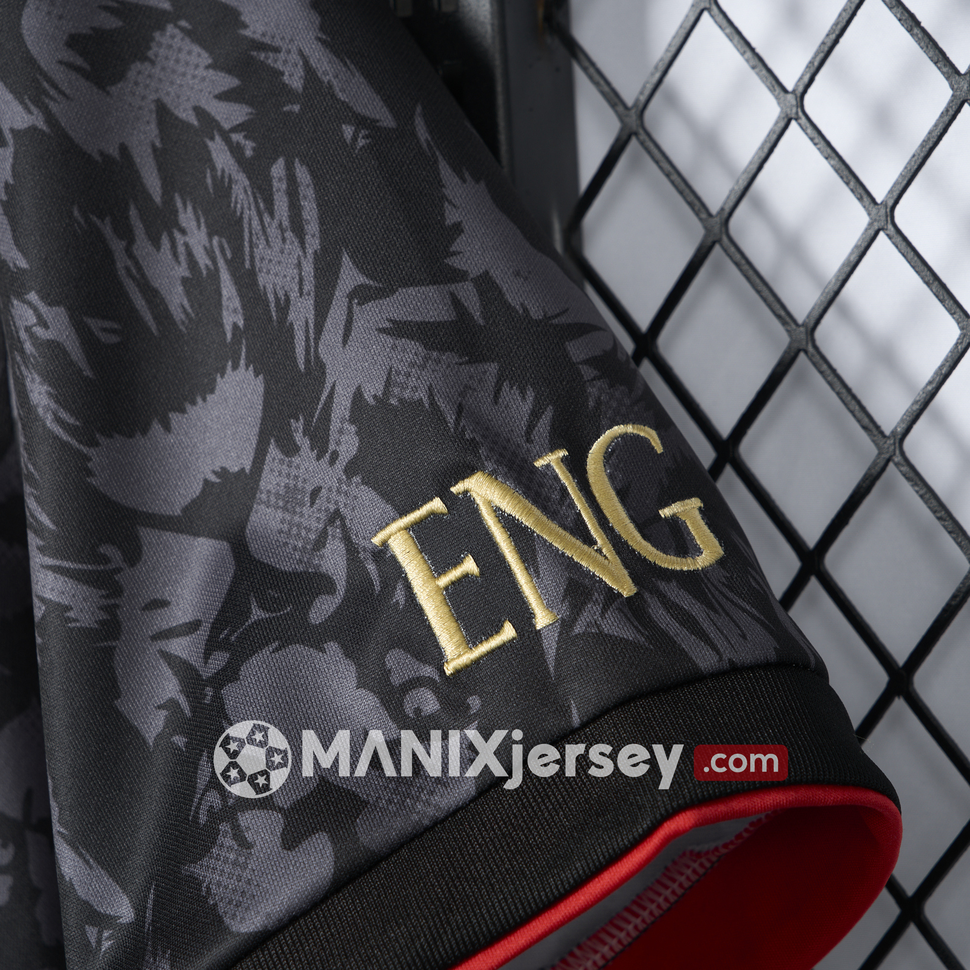 ManixJersey.com | England 2024 Black The Lions Special Edition Jersey - Fans Version -Customize Name, Number and Patch | Worldwide Shipping