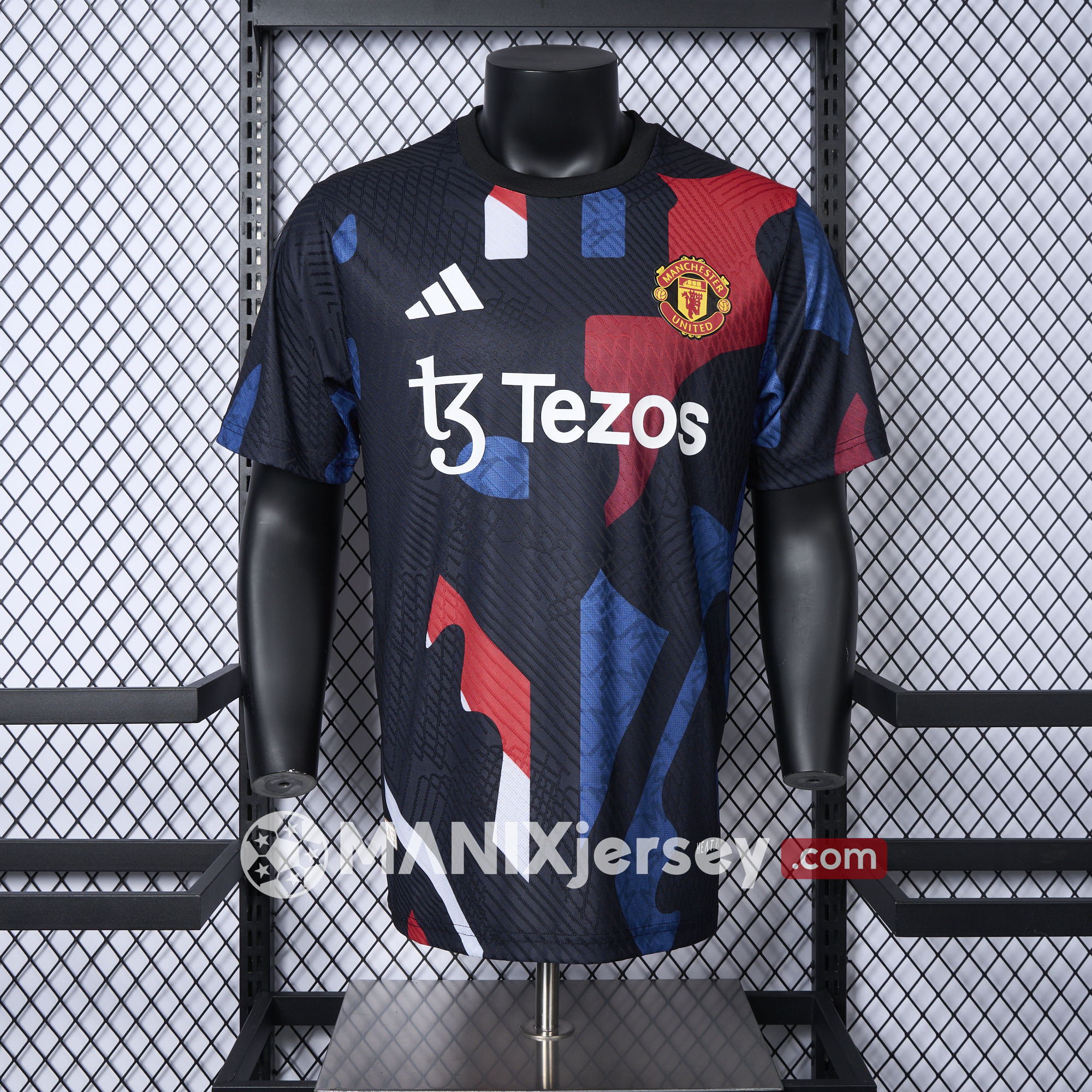 ManixJersey.com | Manchester United 24-25 Pre-Match Traning Jersey - Player Version -Customize Name, Number and Patch | Worldwide Shipping