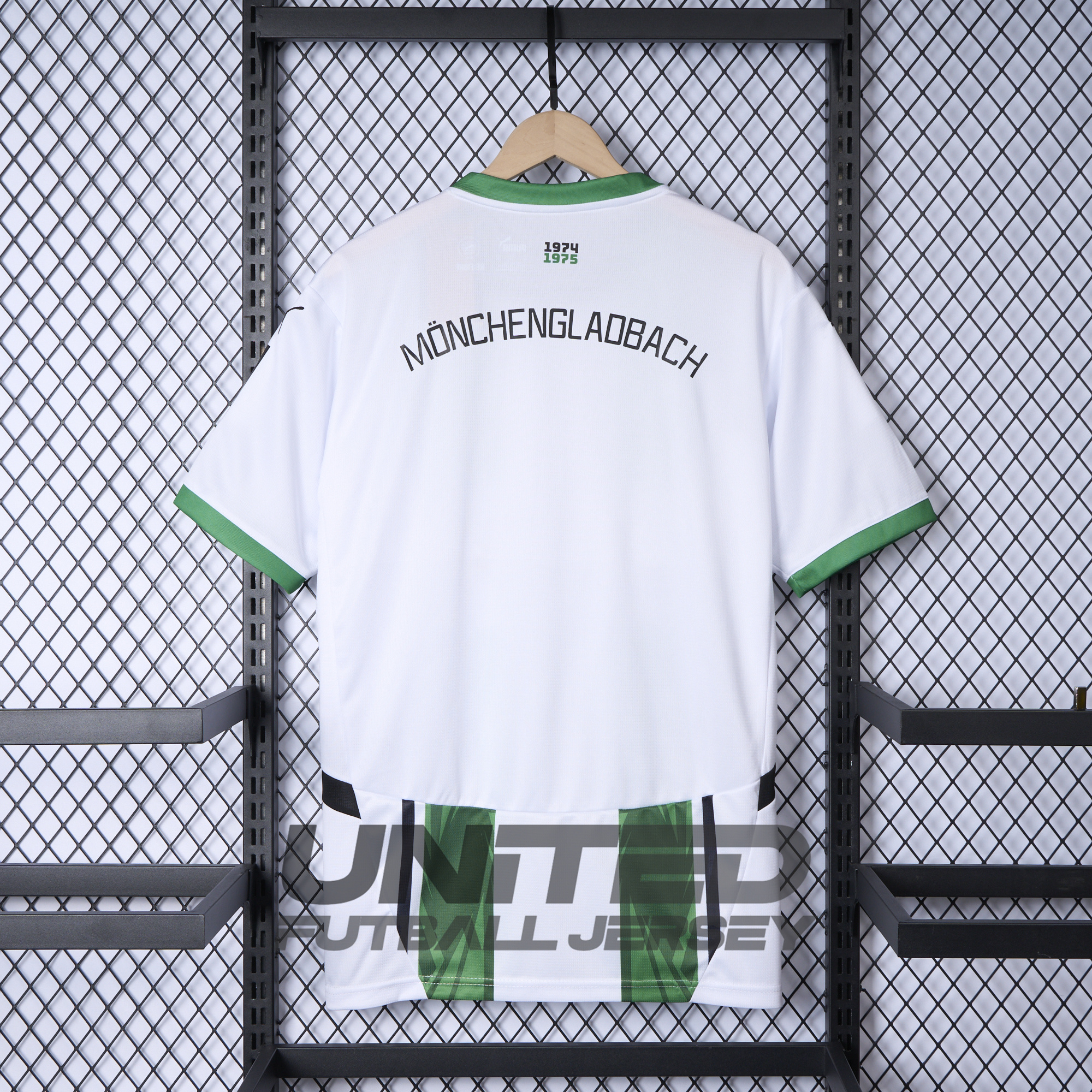 ManixJersey.com | Borussia Mönchengladbach 24-25 Home Stadium Jersey - Fans Version -Customize Name, Number and Patch | Worldwide Shipping