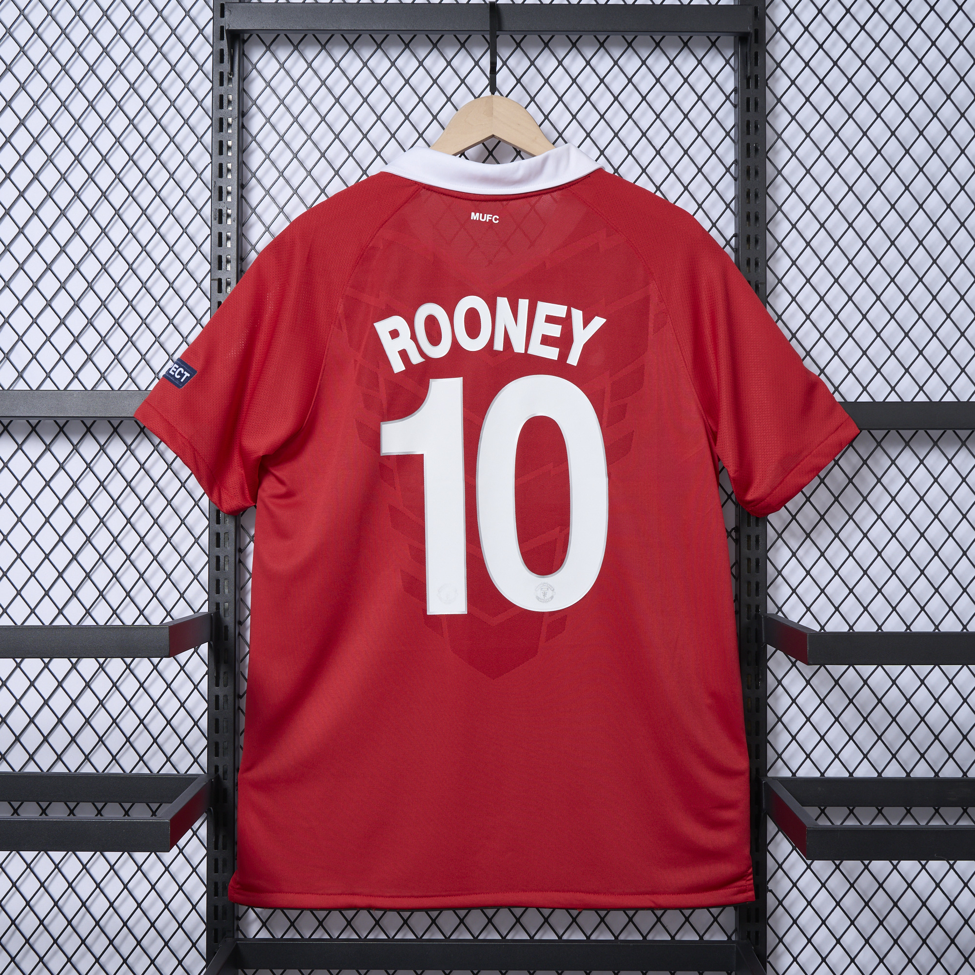 unitedfutballjersey-Retro Manchester United 10-11 Home Stadium Jersey