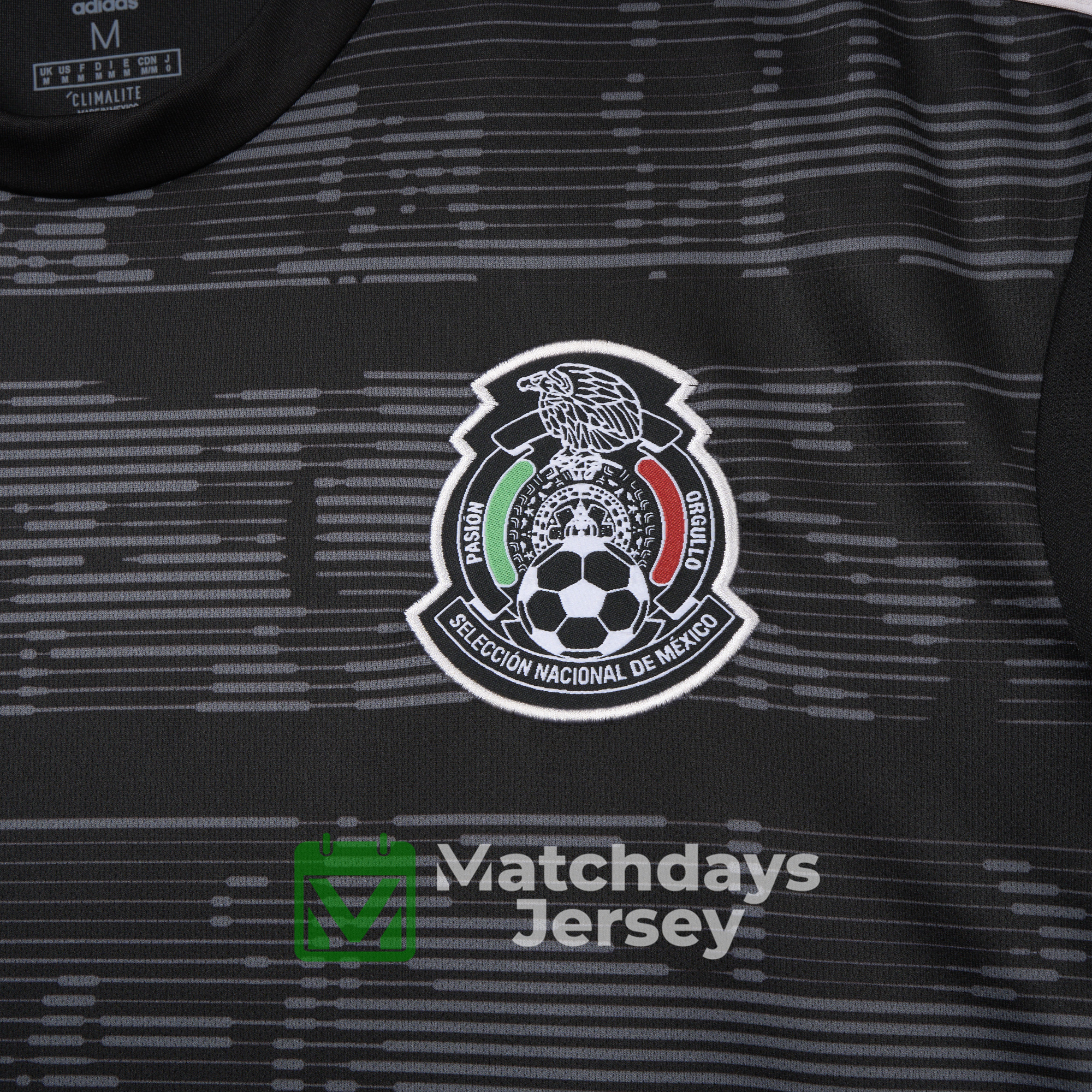 GlobeJersey-Retro Mexico 2019 Gold Cup Home Jersey